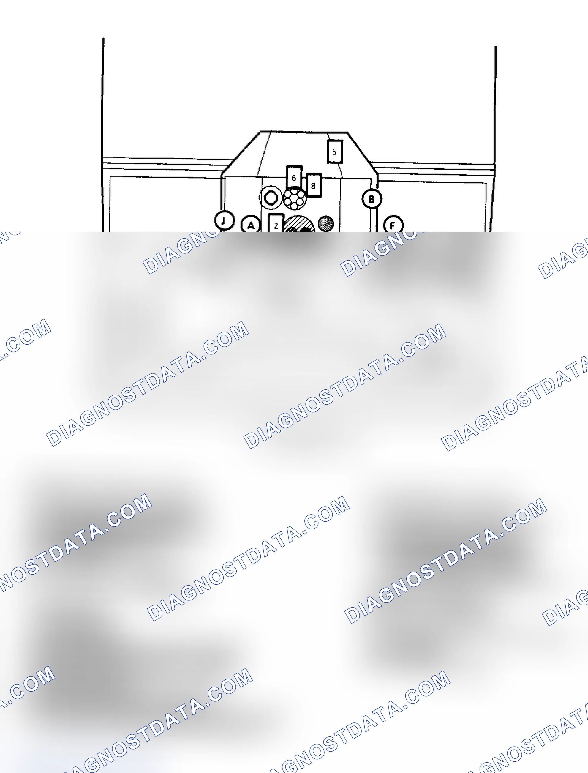 Scheme 60: Component Locations for "P" Series 5.7L