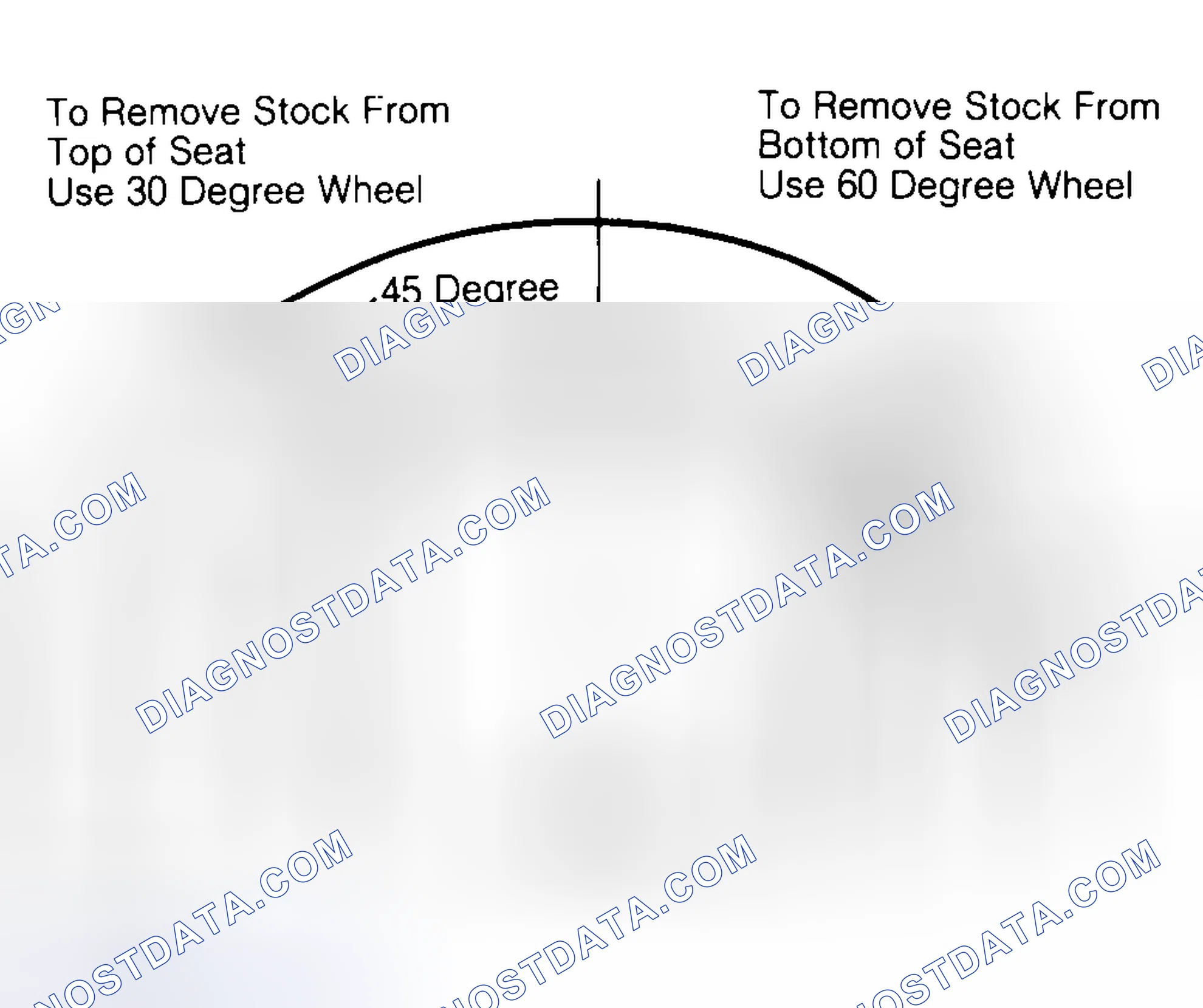 Scheme 19: Adjusting Valve Seat Width