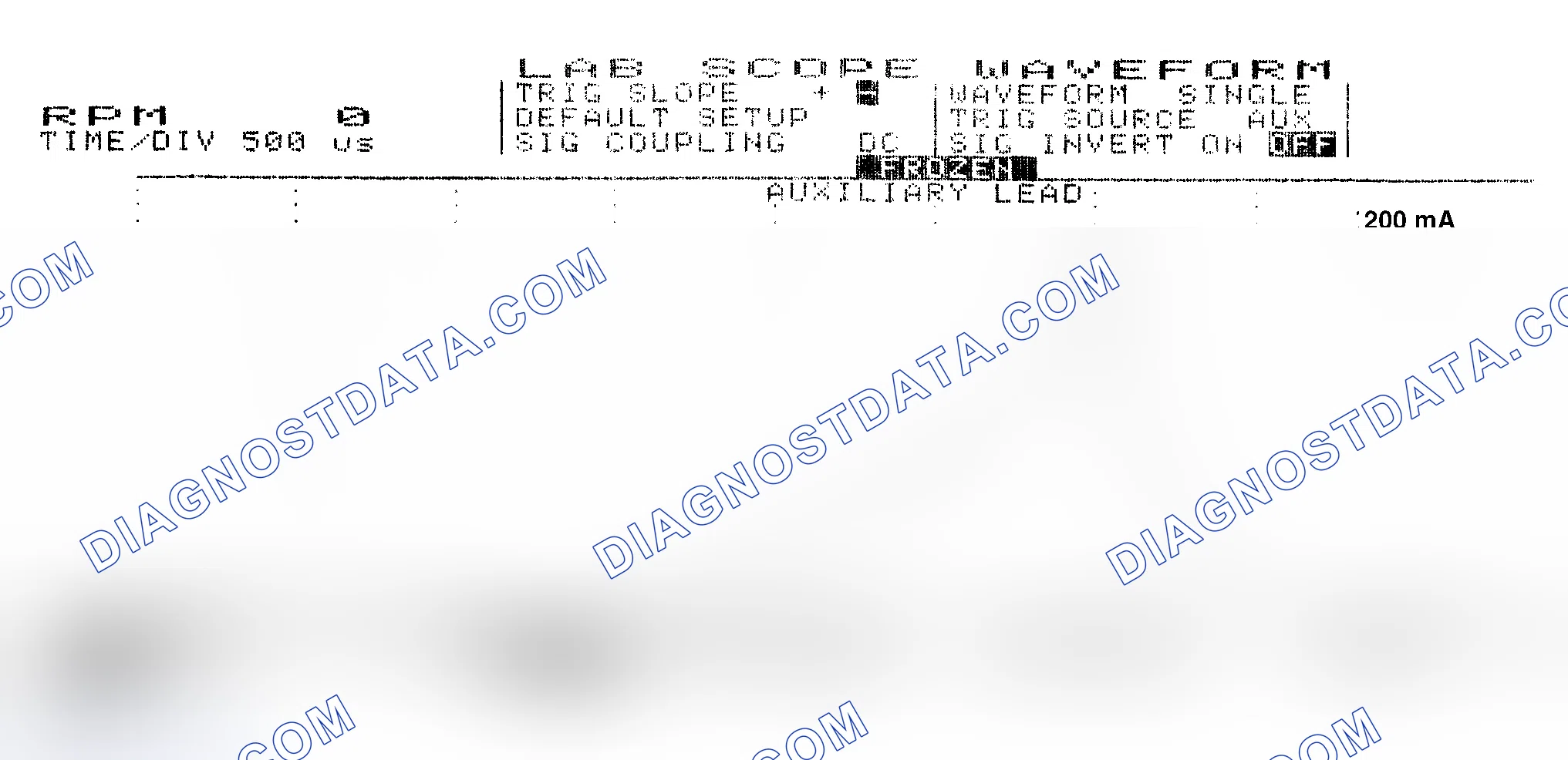 Scheme 17: Single Injector w/Normal Current Flow - Current Pattern