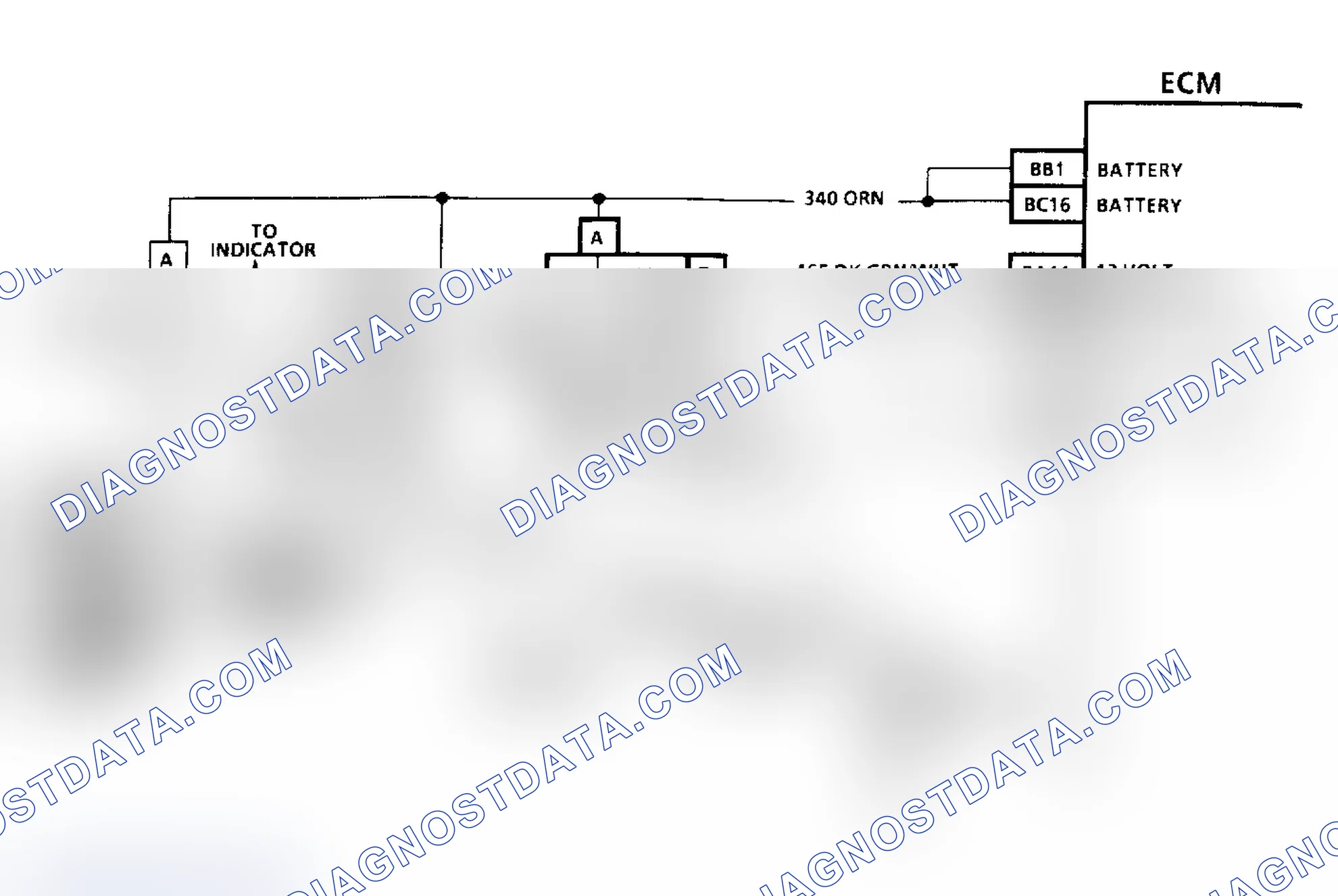 Scheme 143: Code 54, Schematic, Fuel Pump Voltage Low, "F" Body