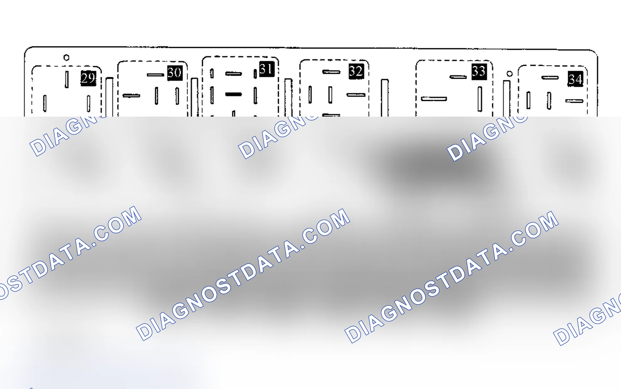 Scheme 7: FUSE PANEL ID (1987-88 5000CS TURBO & TURBO QUATTRO)