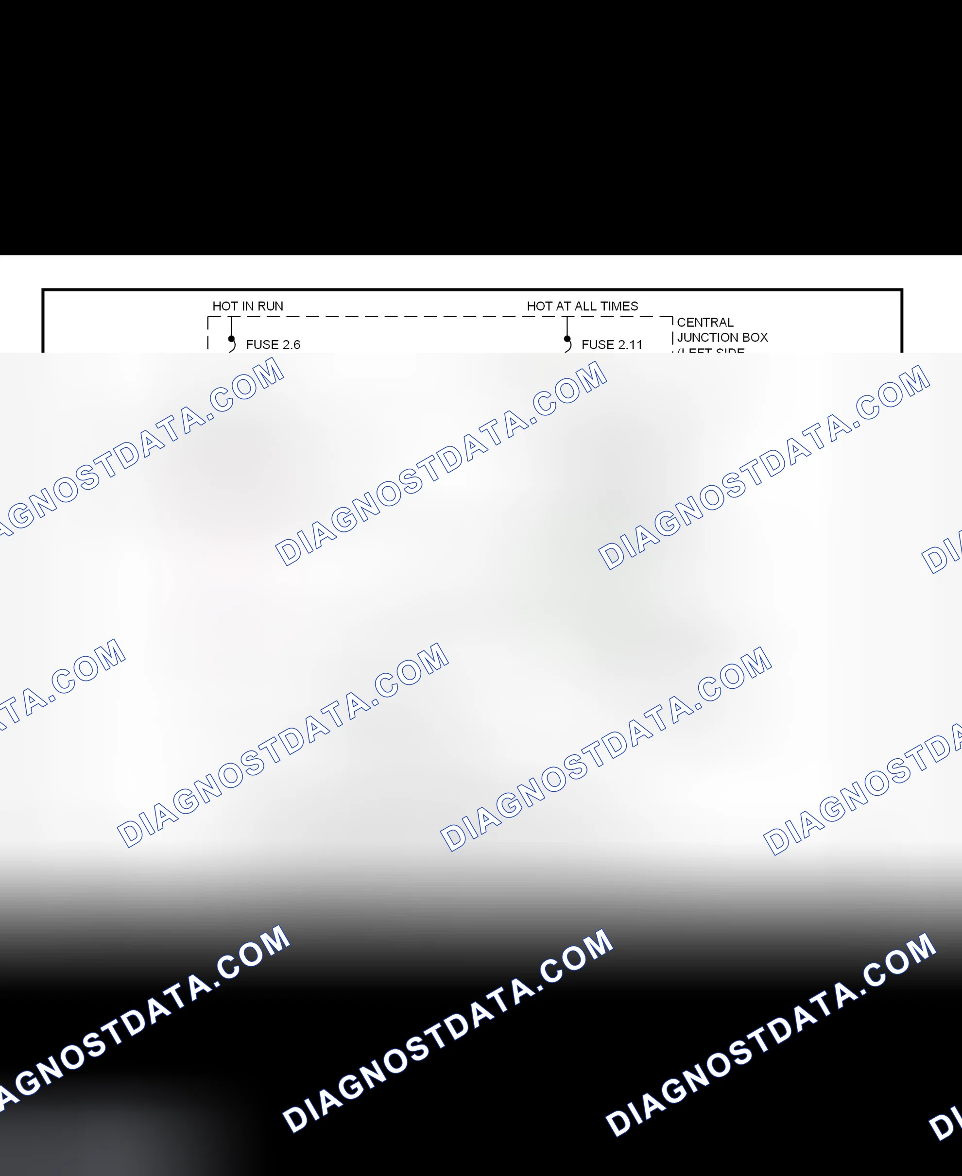 Fig. 193: Shift Interlock System Wiring Diagram (2002 Econoline)