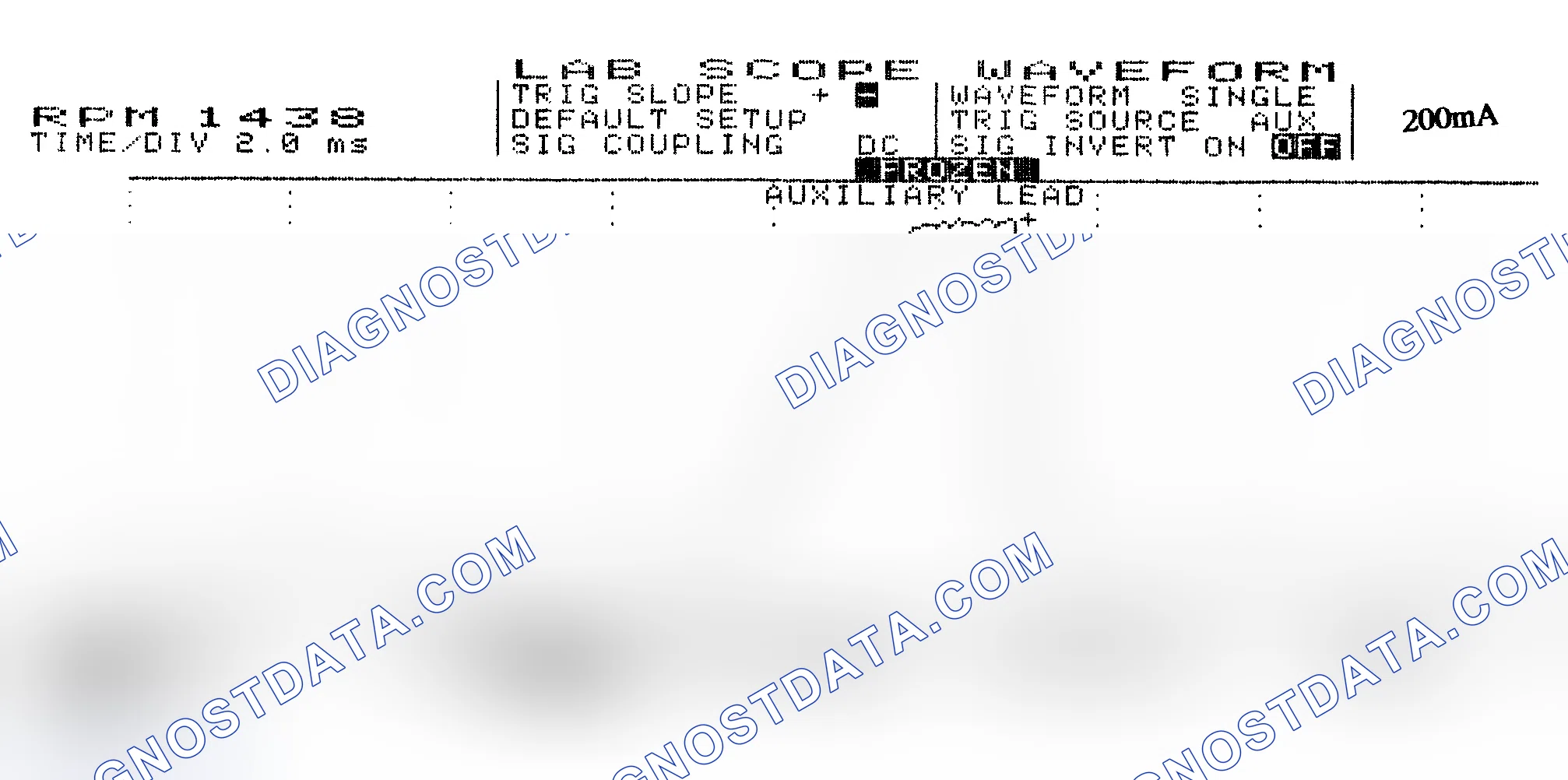 Scheme 15: Single Injector w/Normal Current Flow - Current Pattern