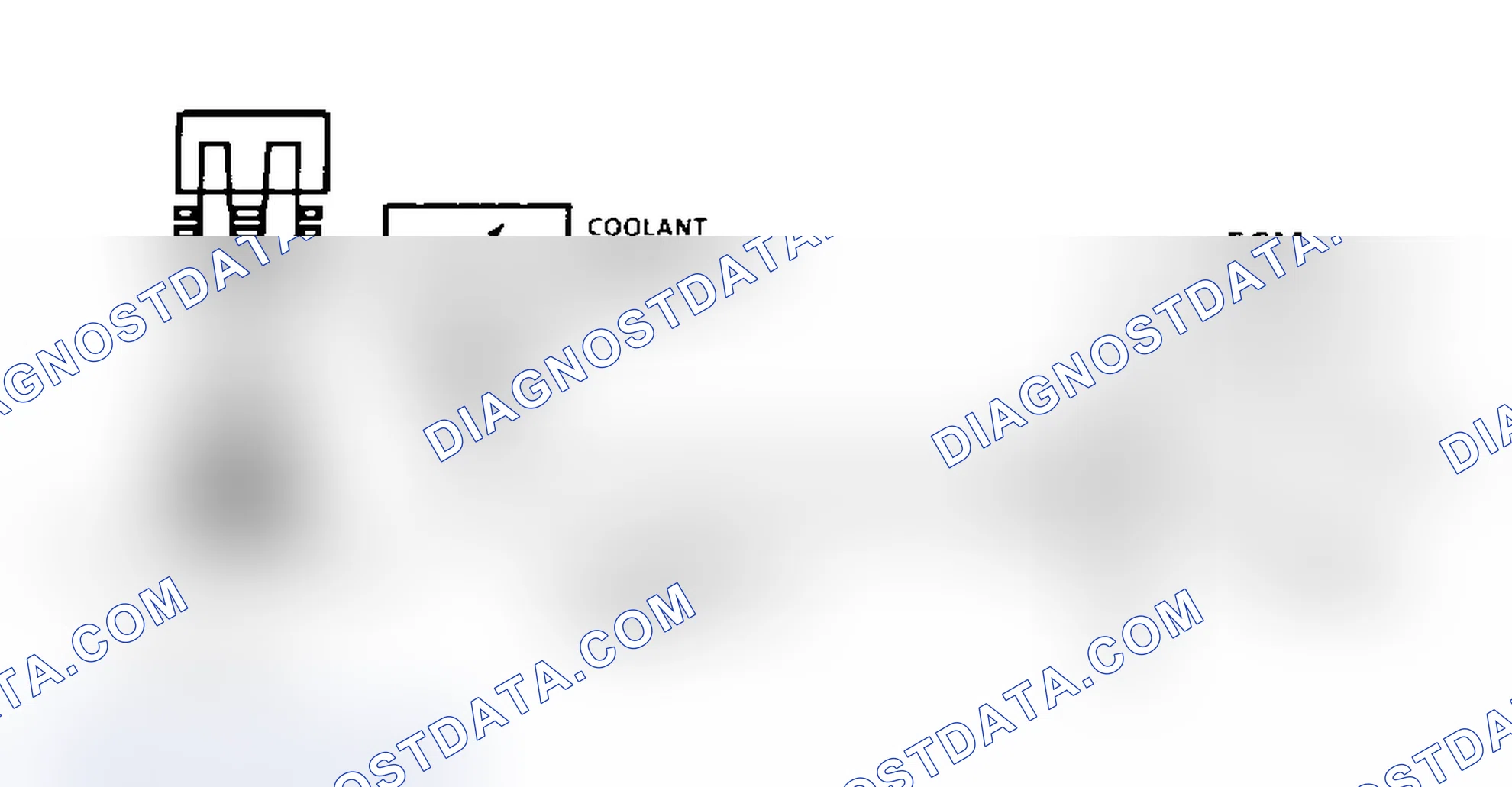 Scheme 8: Code 14 Schematic (Caprice) Coolant Temperature Sensor Signal Voltage Low (High Temp. Indicated)