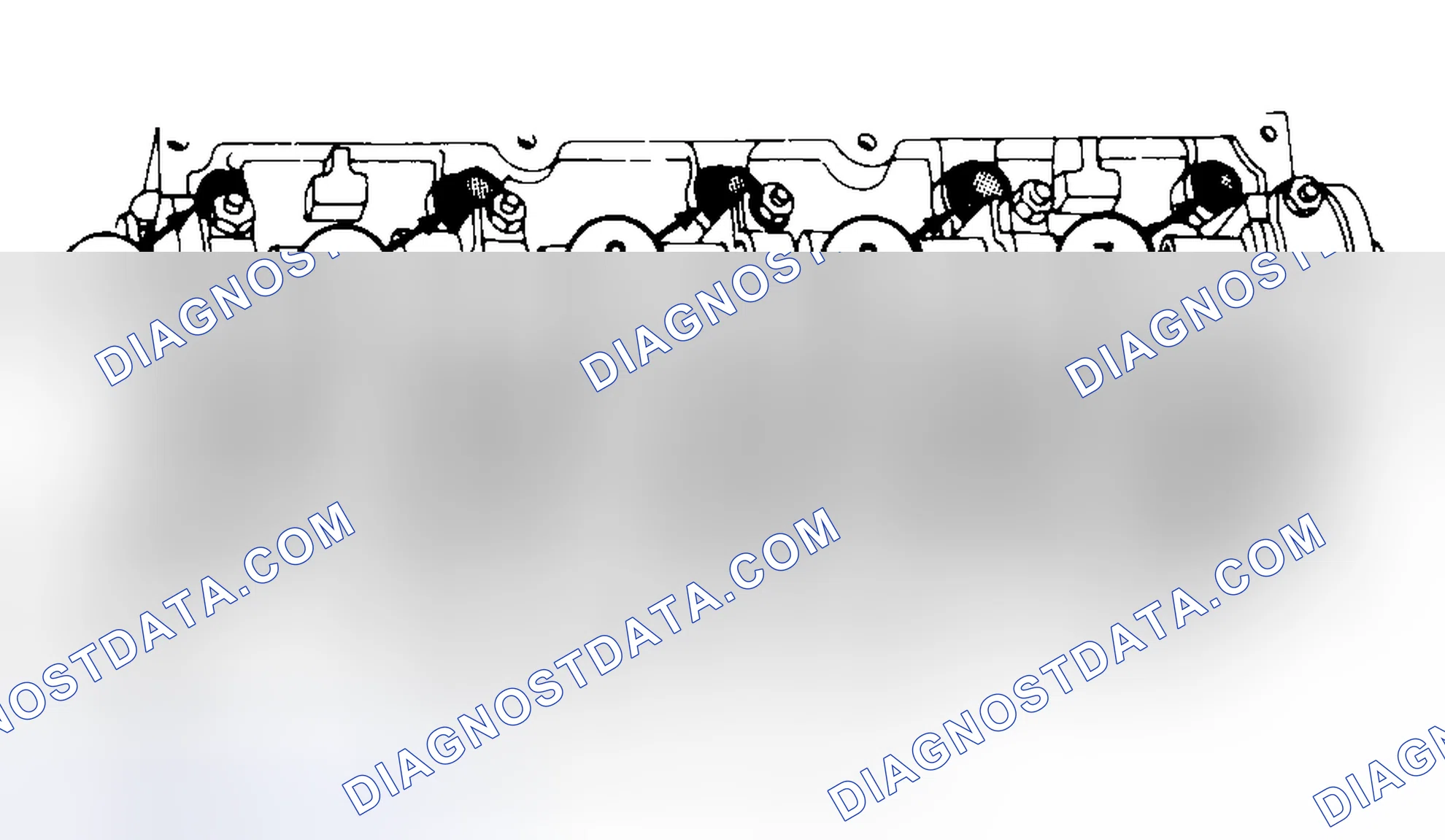 Scheme 7: Typical Cylinder Head Tightening or Loosening Sequence
