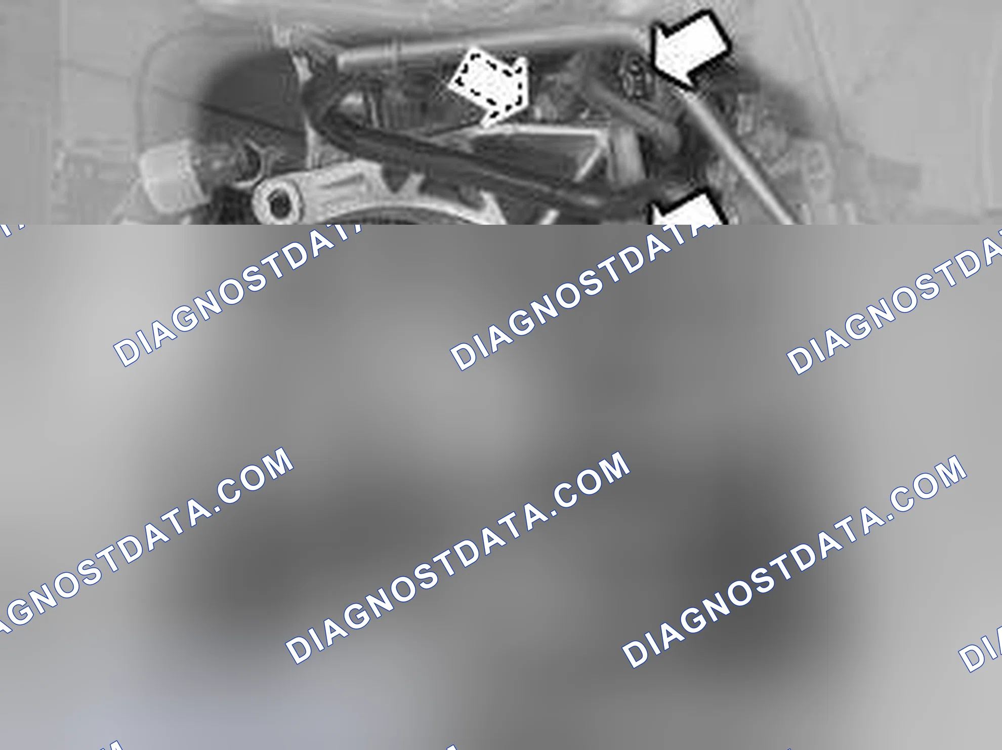 Scheme 1229: Installing the bracket for the transmission end