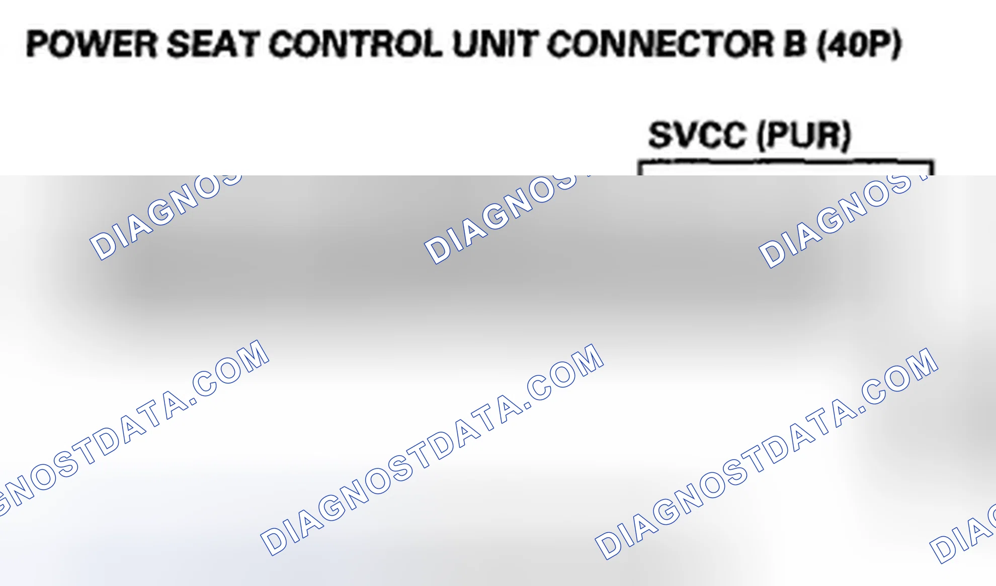 Scheme 66: DTC B1836: Power Seat Position Sensor Circuit Short