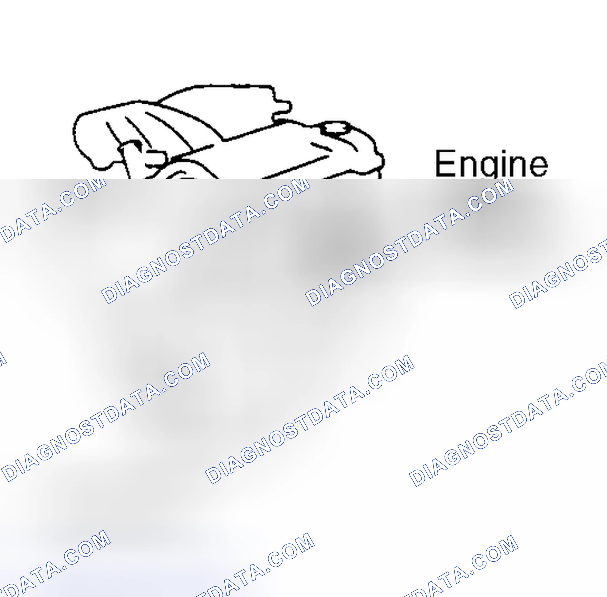 Scheme 1: ENGINE SERIAL NUMBER LOCATION