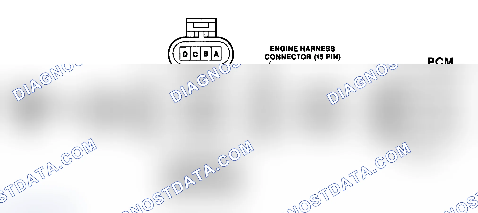 Scheme 345: DTC 34 Schematic Injection Timing Stepper Motor Circuit Fault