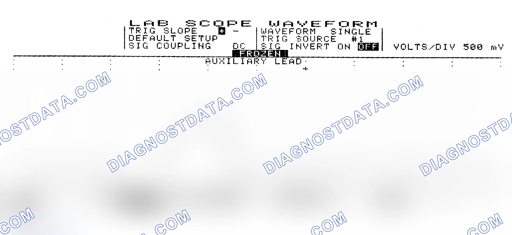 Scheme 10: Single Injector w/Excessive Current Flow - Current Pattern
