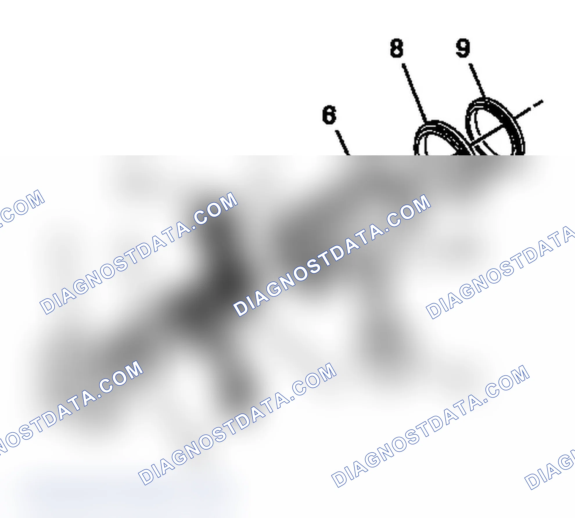 Scheme 9: Spare Wheel Hoist Lock Cylinder
