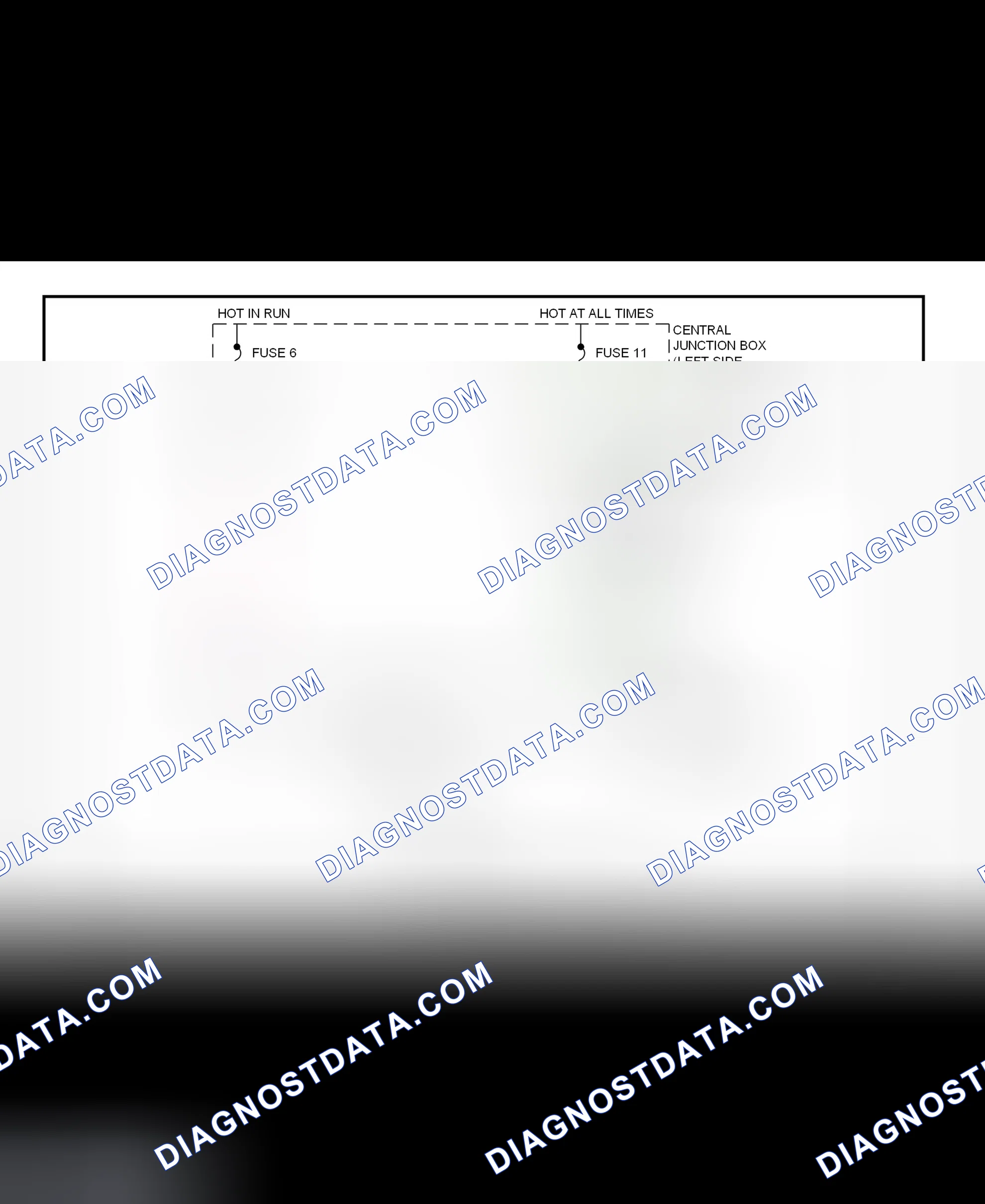 Fig. 16: Shift Interlock System Wiring Diagram (Econoline)