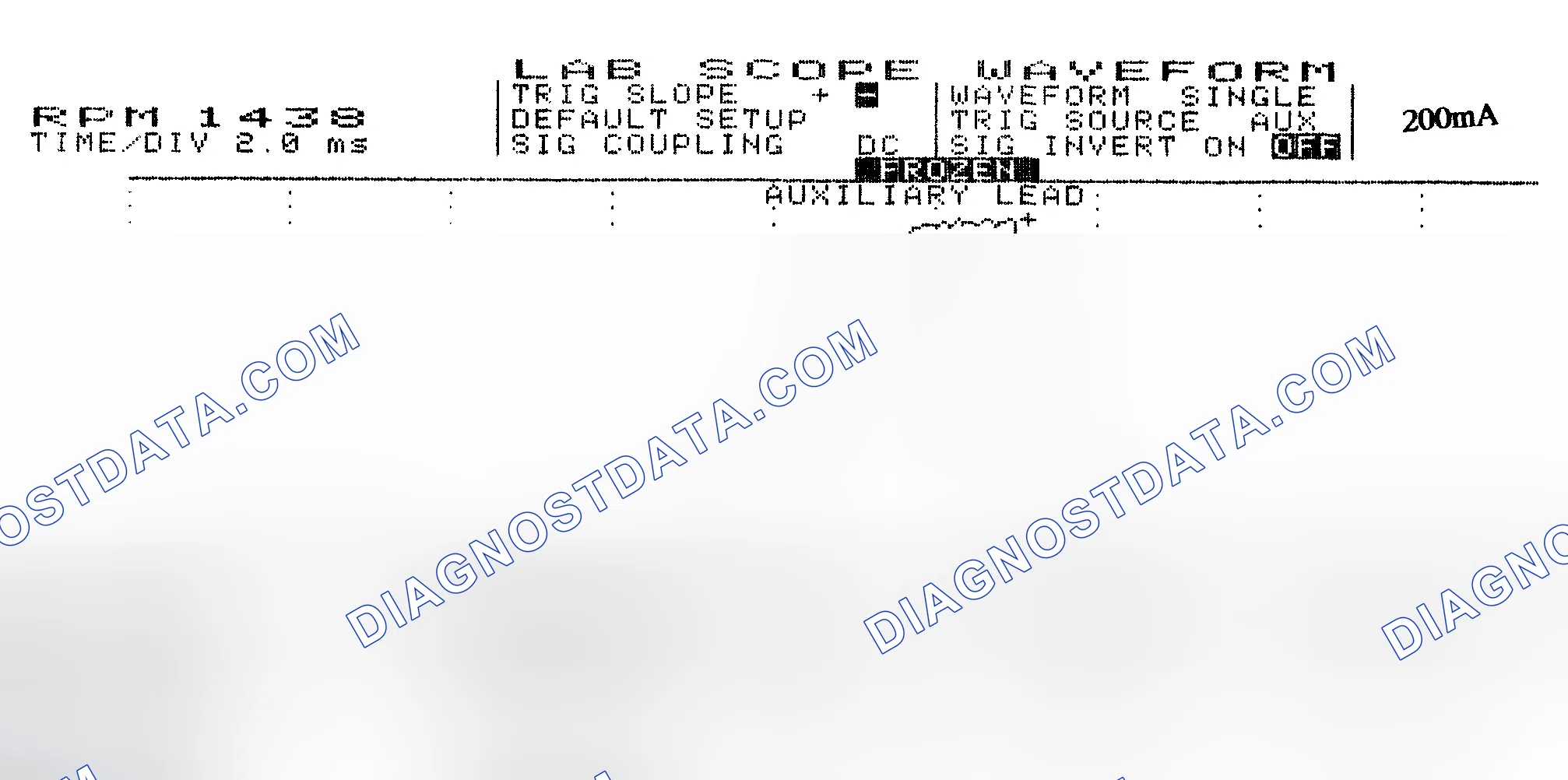 Scheme 15: Single Injector w/Normal Current Flow - Current Pattern