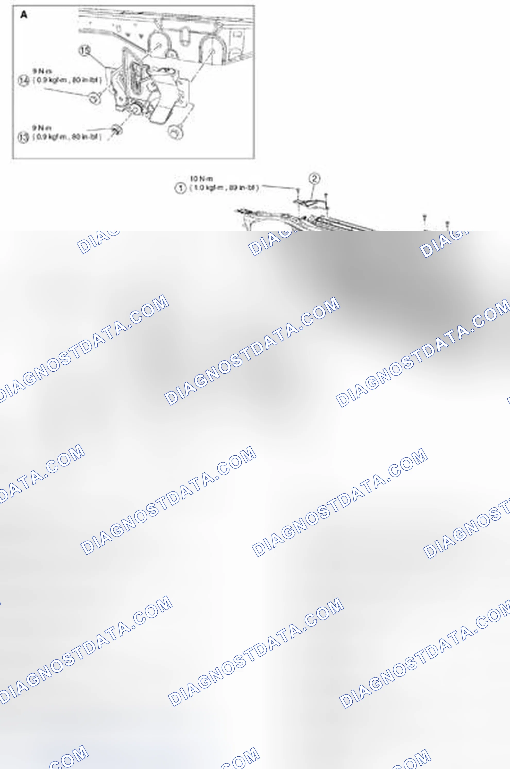 Scheme 992: COOLING FAN MOTOR AND SHROUD REMOVAL/INSTALLATION - HYBRID