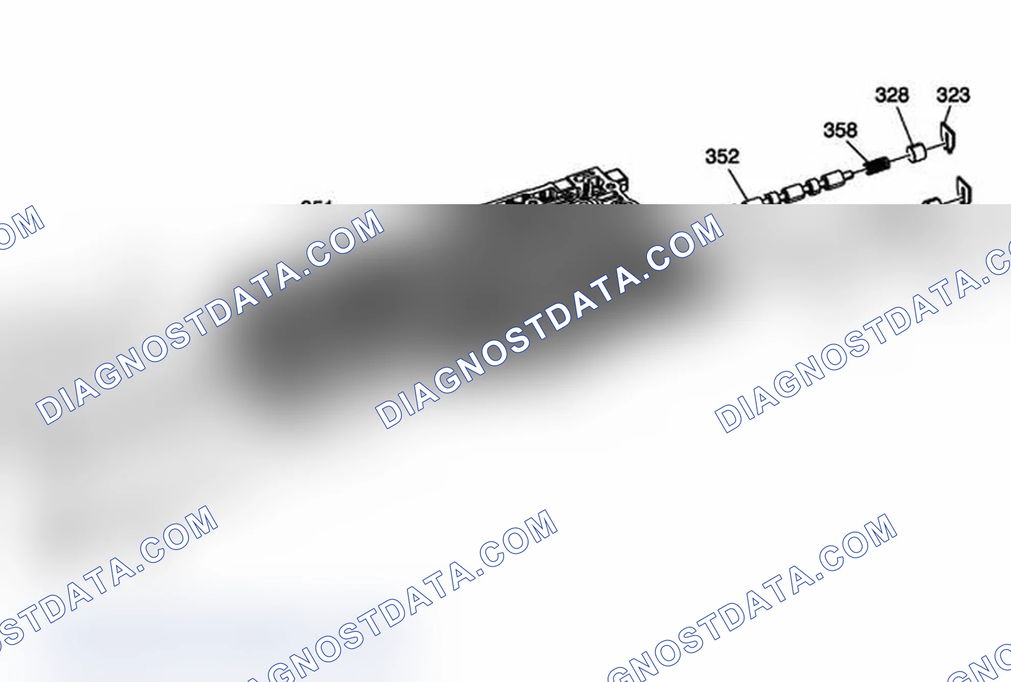 Scheme 219: Lower Control Valve Body Assembly
