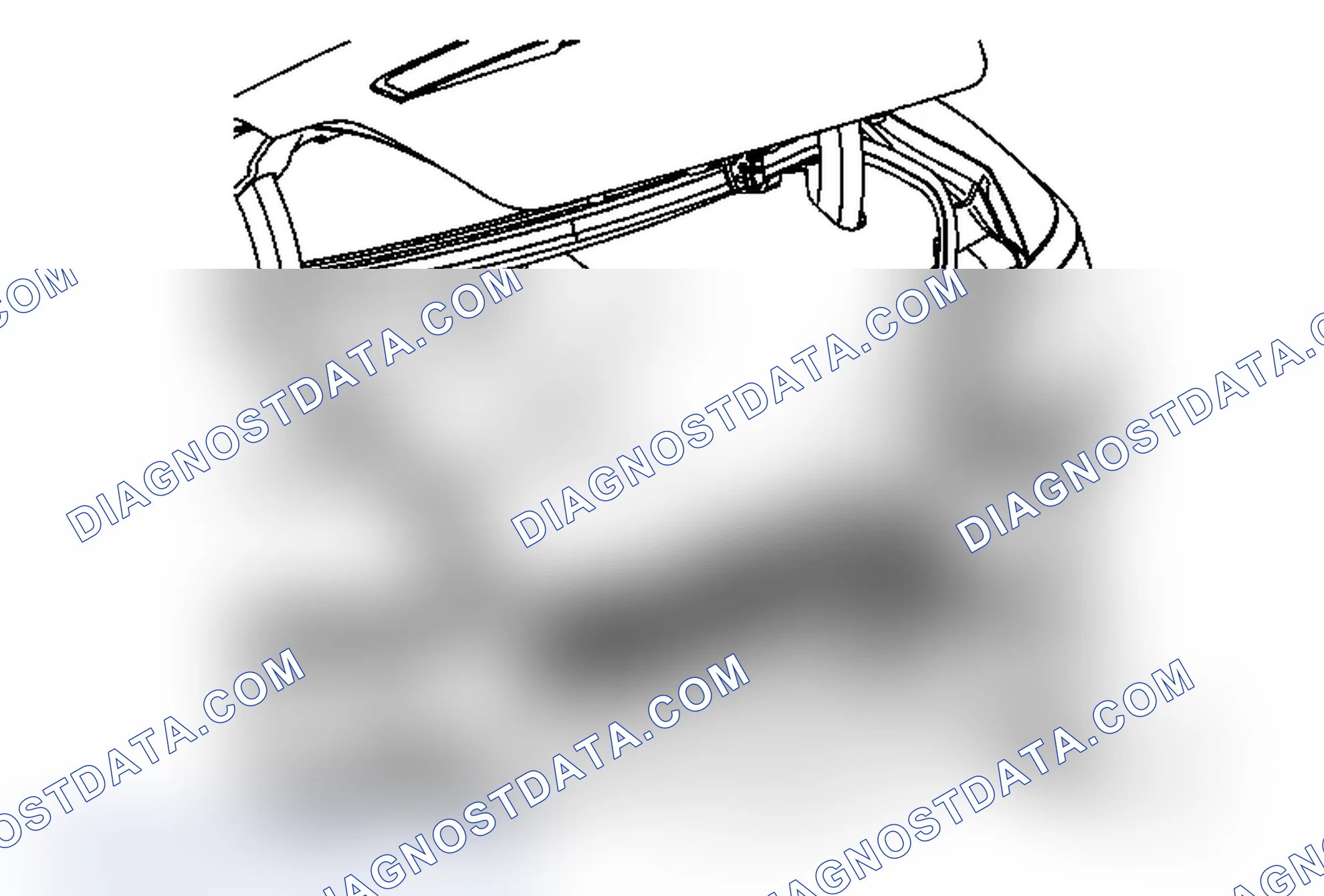 Scheme 11: Ignition Lock Key Transmitter Antenna Replacement - Rear Bumper Fascia