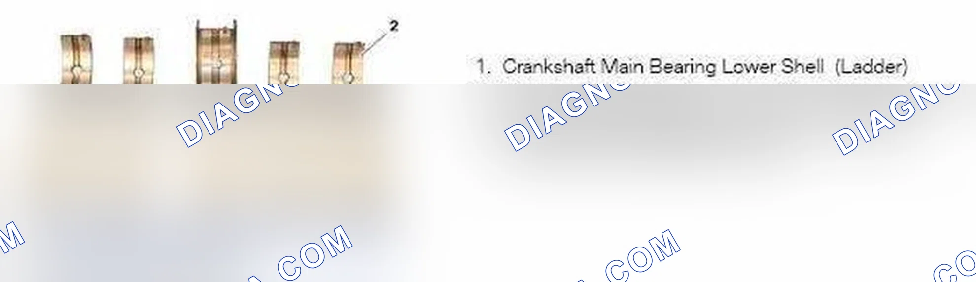Scheme 459: Crankshaft Bearings