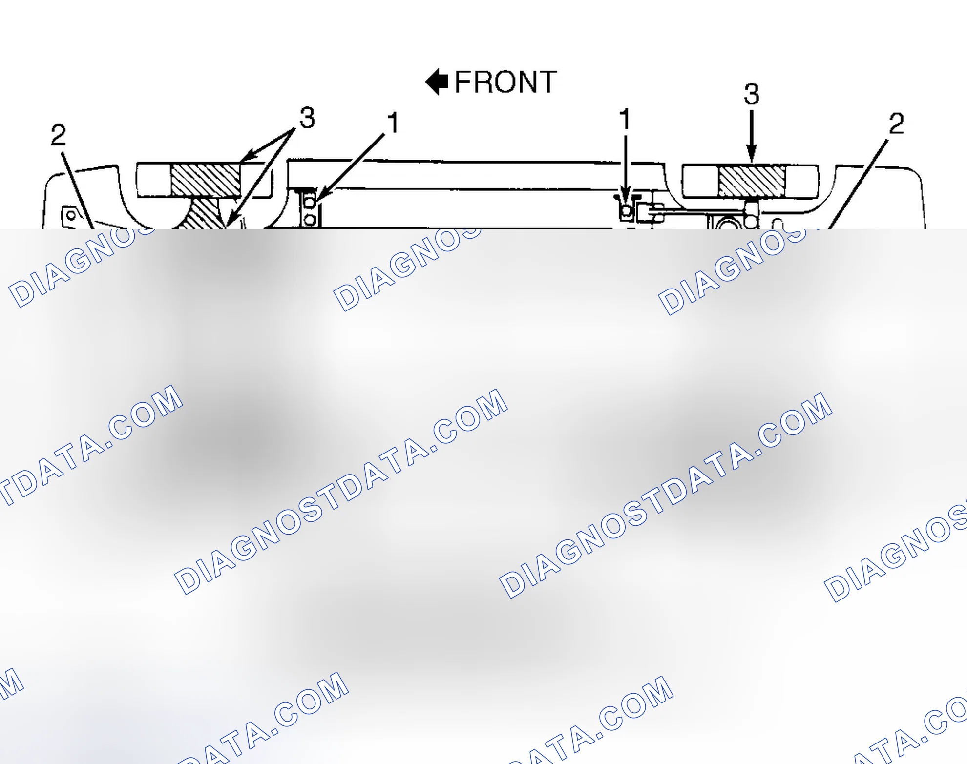 Scheme 15: Hoisting & Jacking Locations (Lumina APV, Silhouette, & Trans Sport) Courtesy of General Motors Corp.