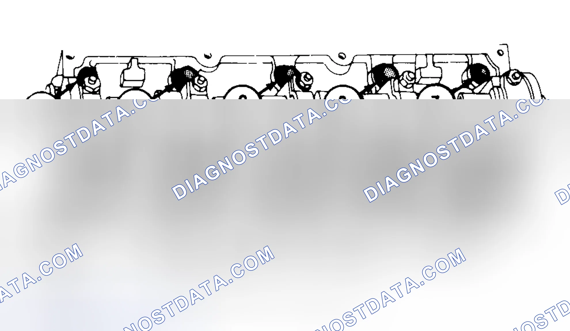 Scheme 7: Typical Cylinder Head Tightening or Loosening Sequence
