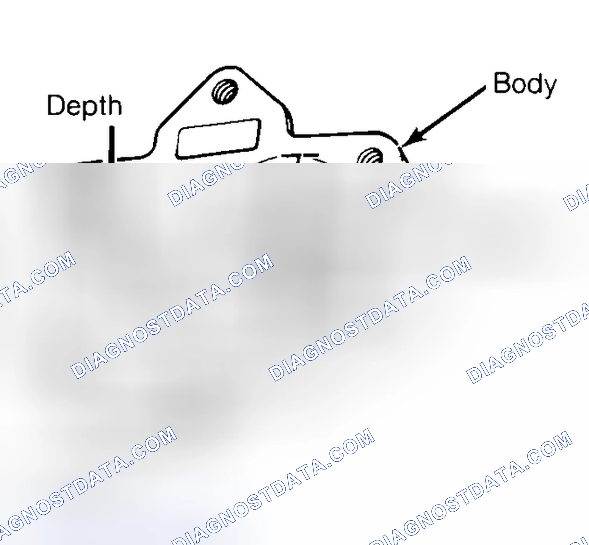 Scheme 35: Measuring Oil Pump Gear Cavity