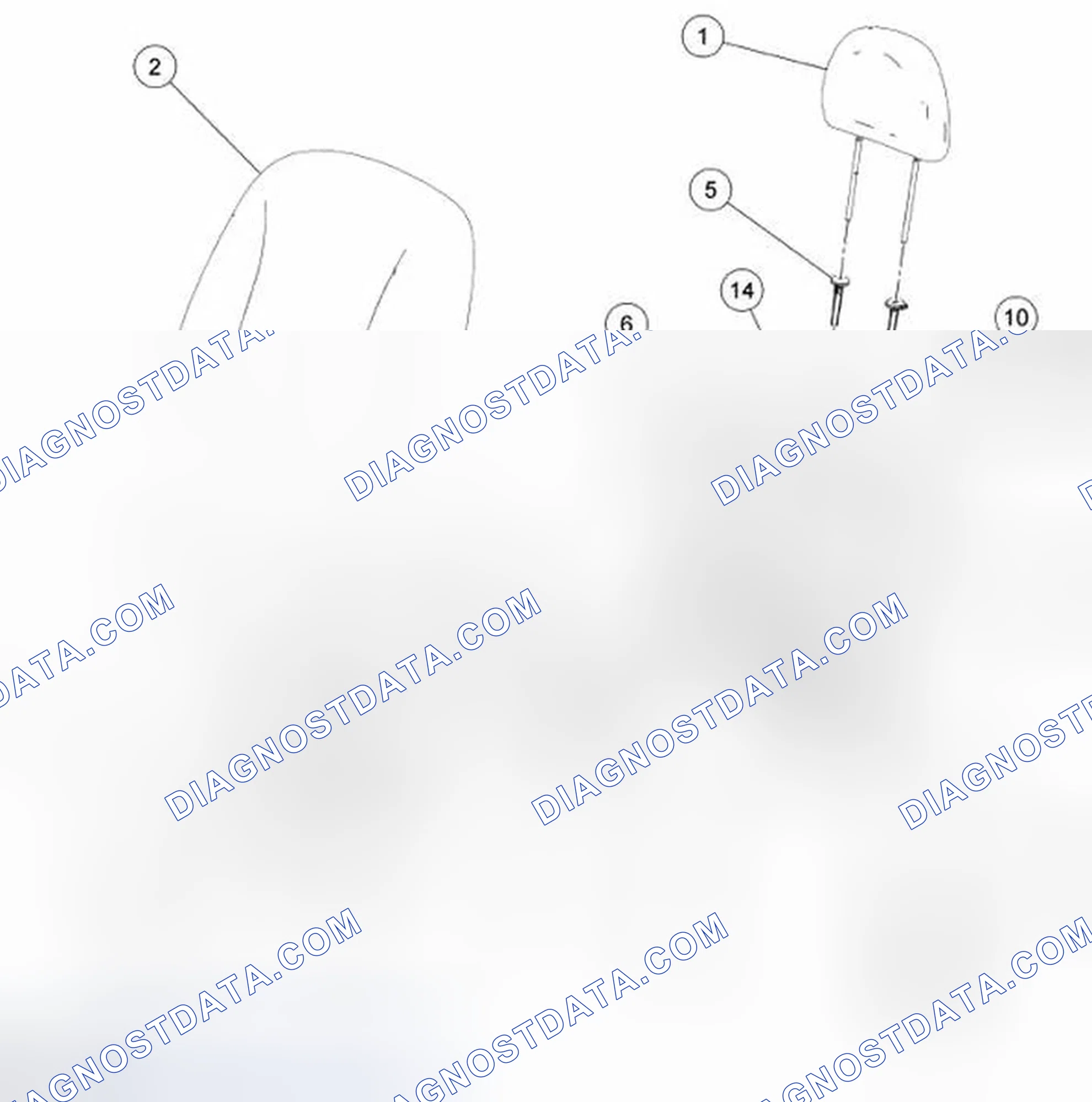 Scheme 42: Seat Backrest - Front