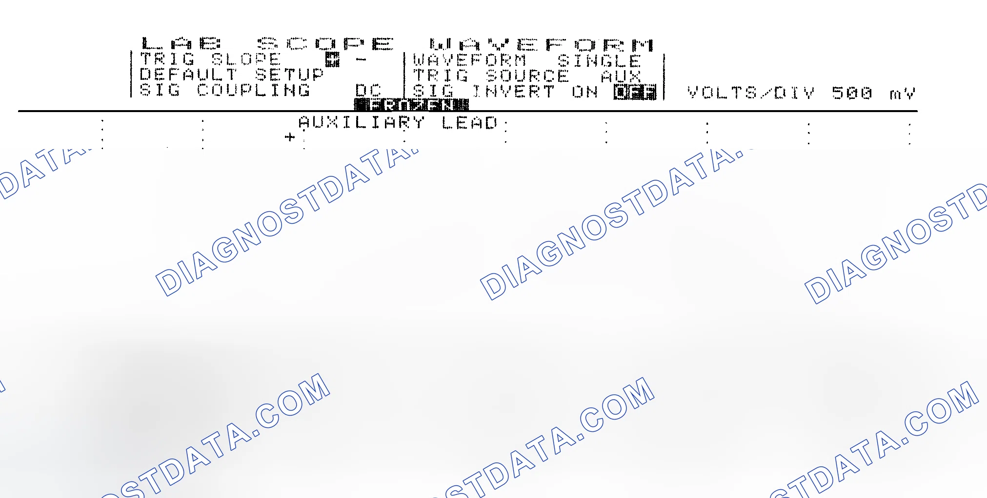 Scheme 14: Single Injector w/Excessive Current Flow - Current Pattern
