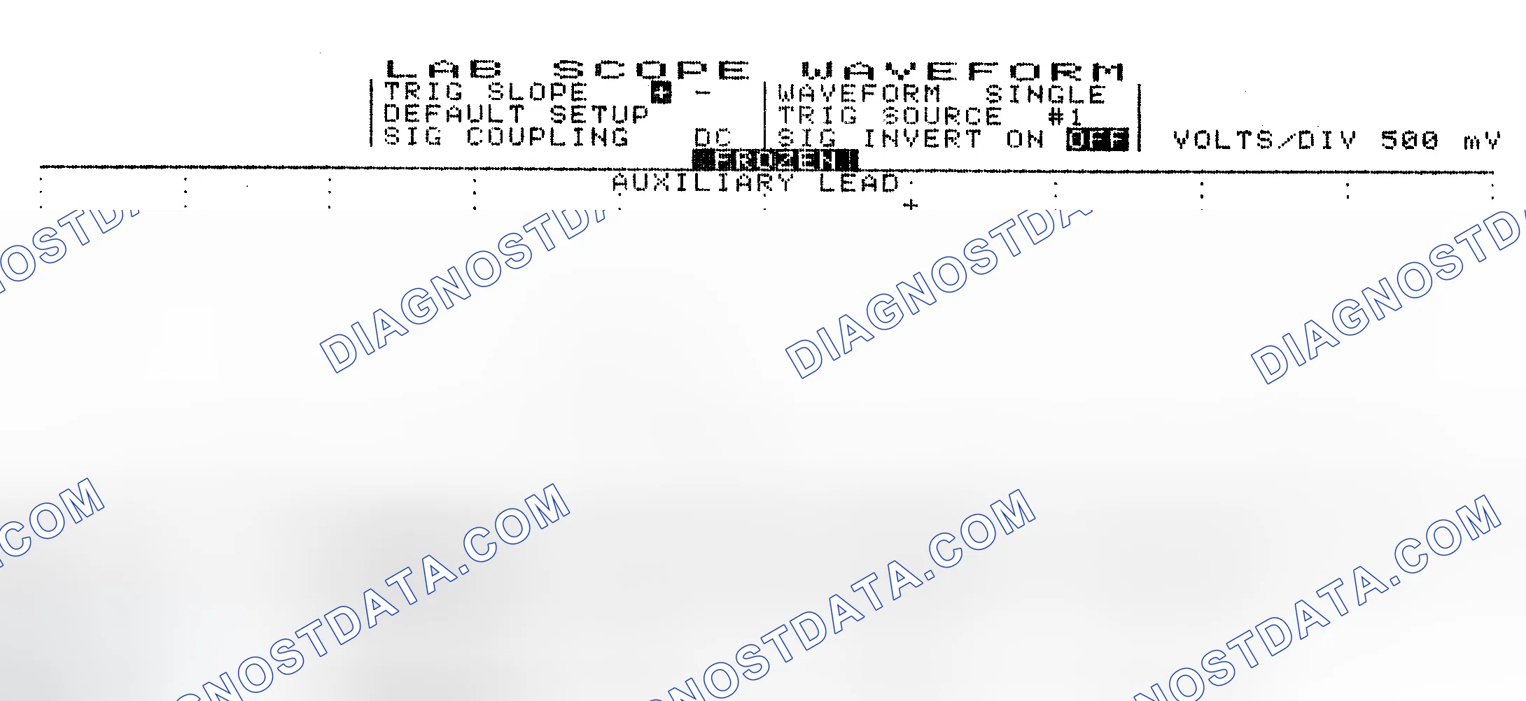 Scheme 10: Single Injector w/Excessive Current Flow - Current Pattern