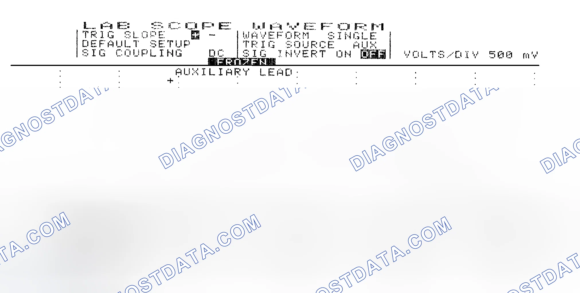 Scheme 14: Single Injector w/Excessive Current Flow - Current Pattern