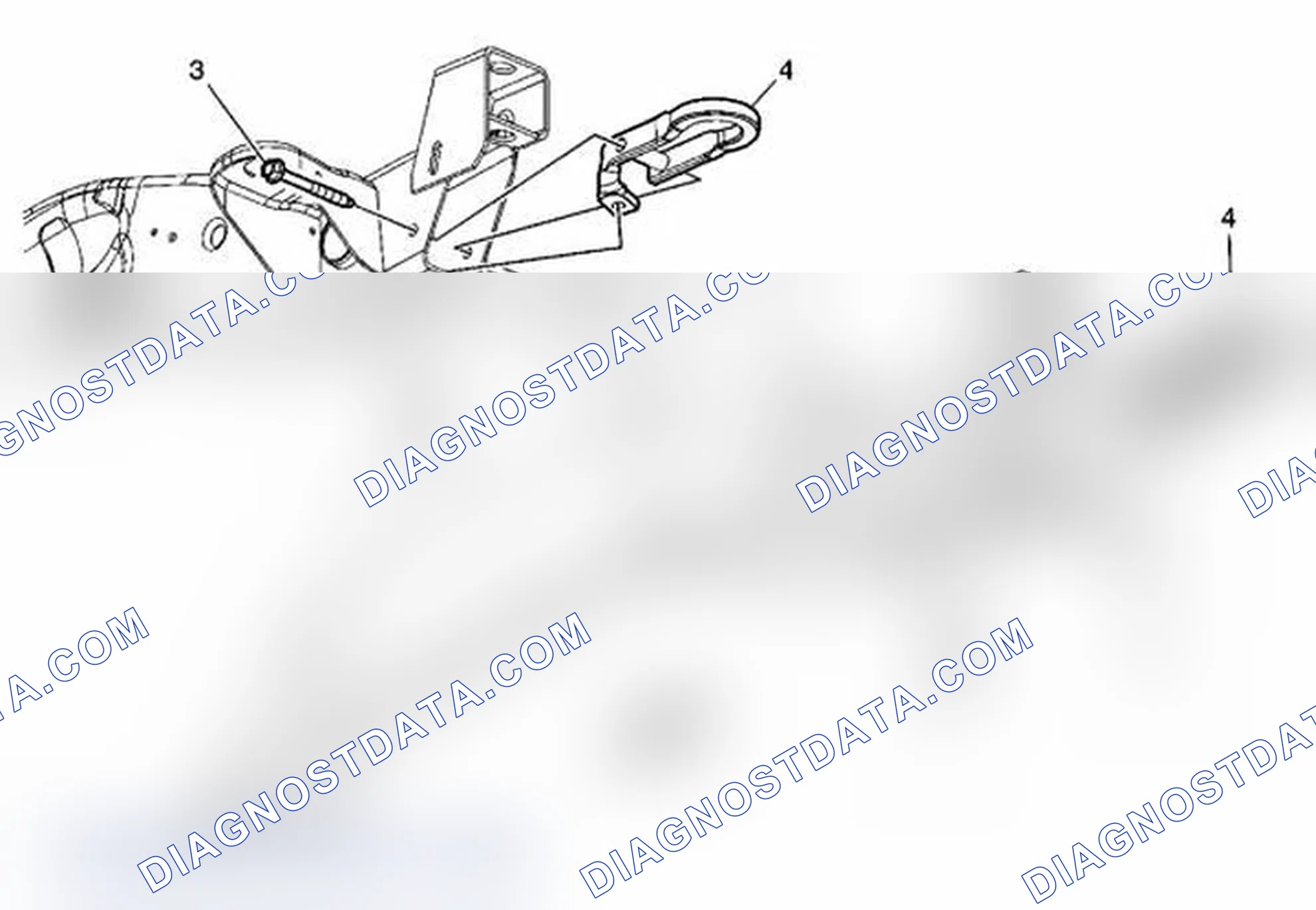 Scheme 2: Tow Hook Replacement (2500HD/3500 Series)
