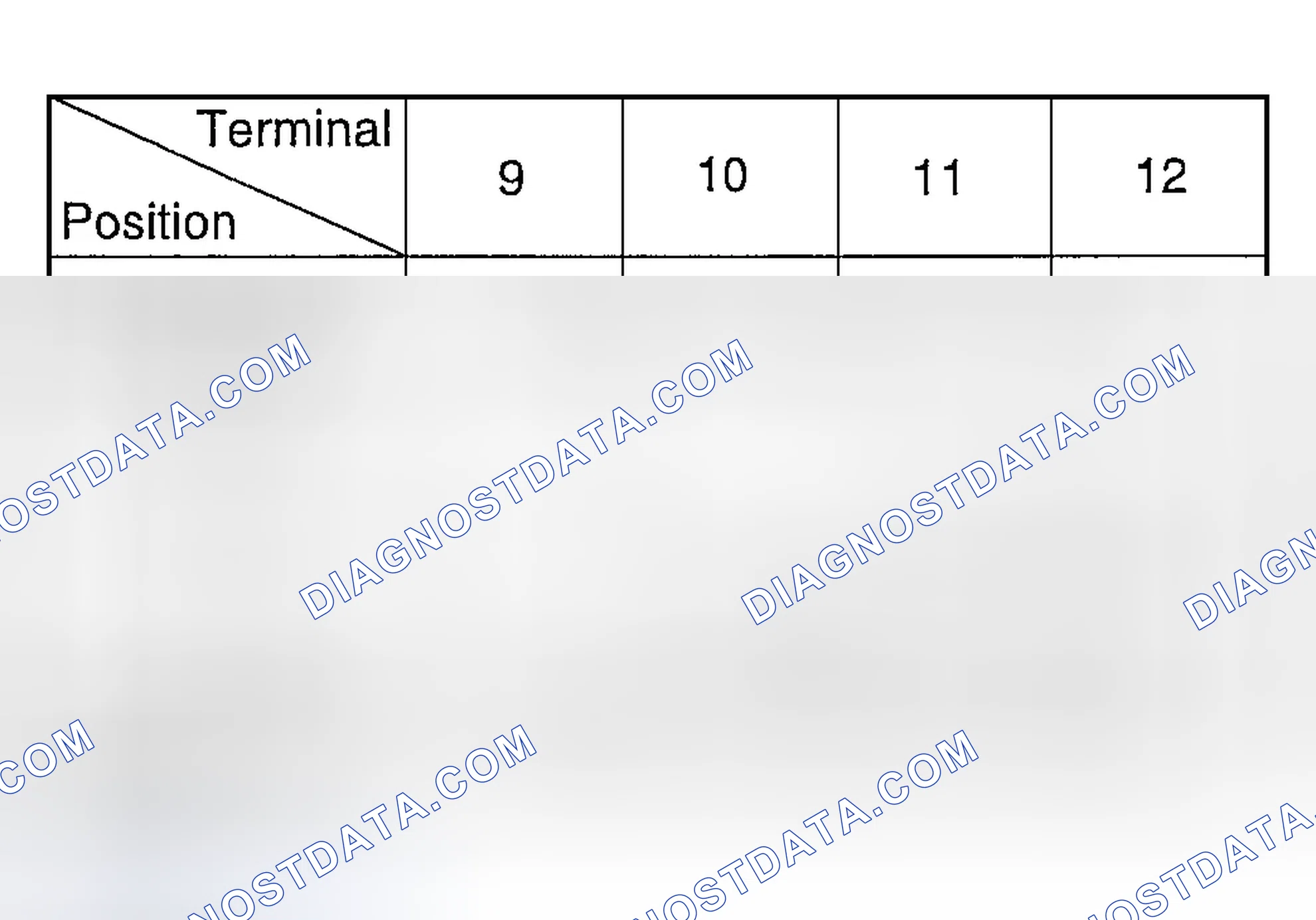 Scheme 12: REAR WIPER & WASHER SWITCH (5 DOORS)