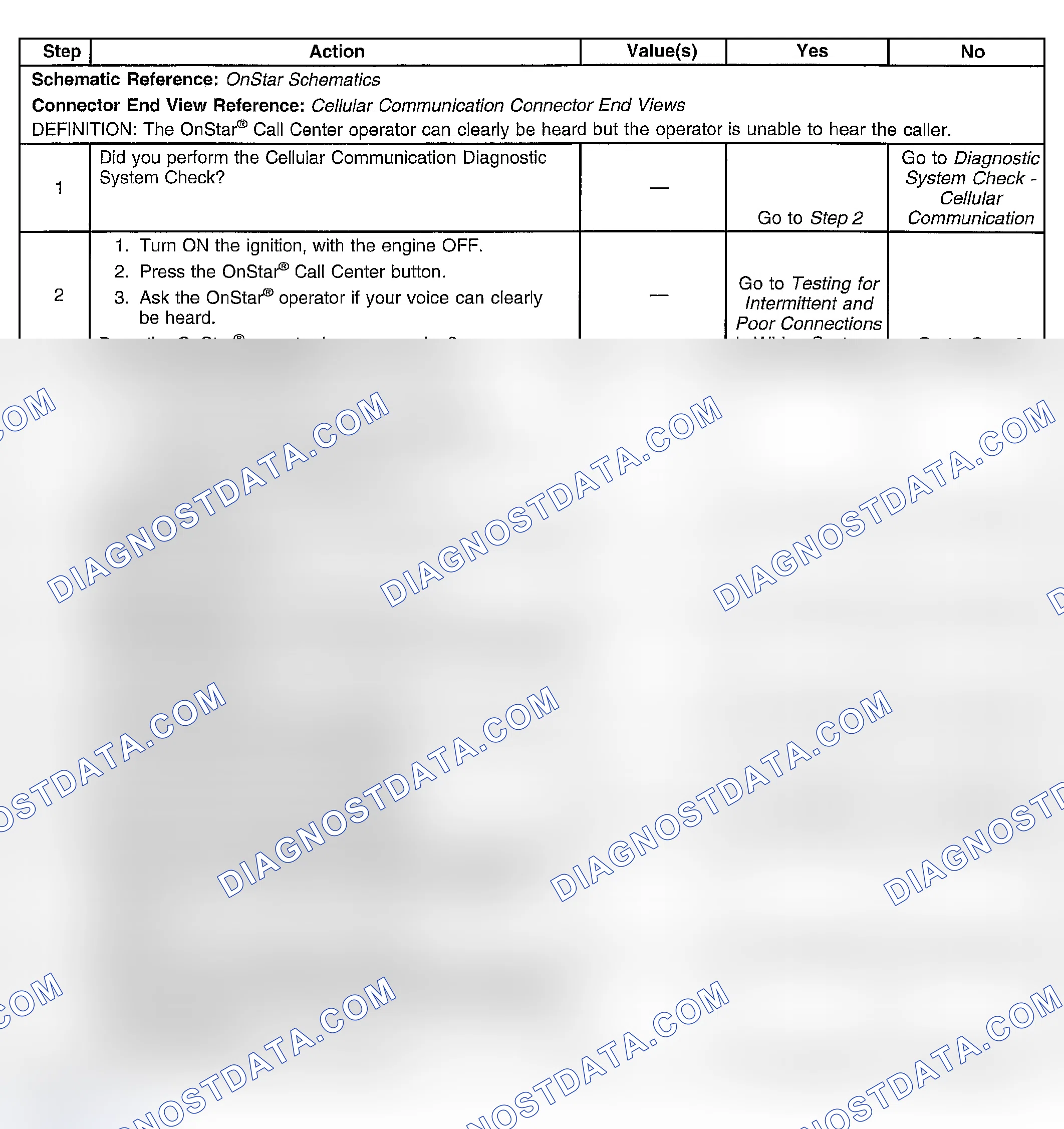 Scheme 78: Microphone Inoperative - Caller Cannot Be Heard