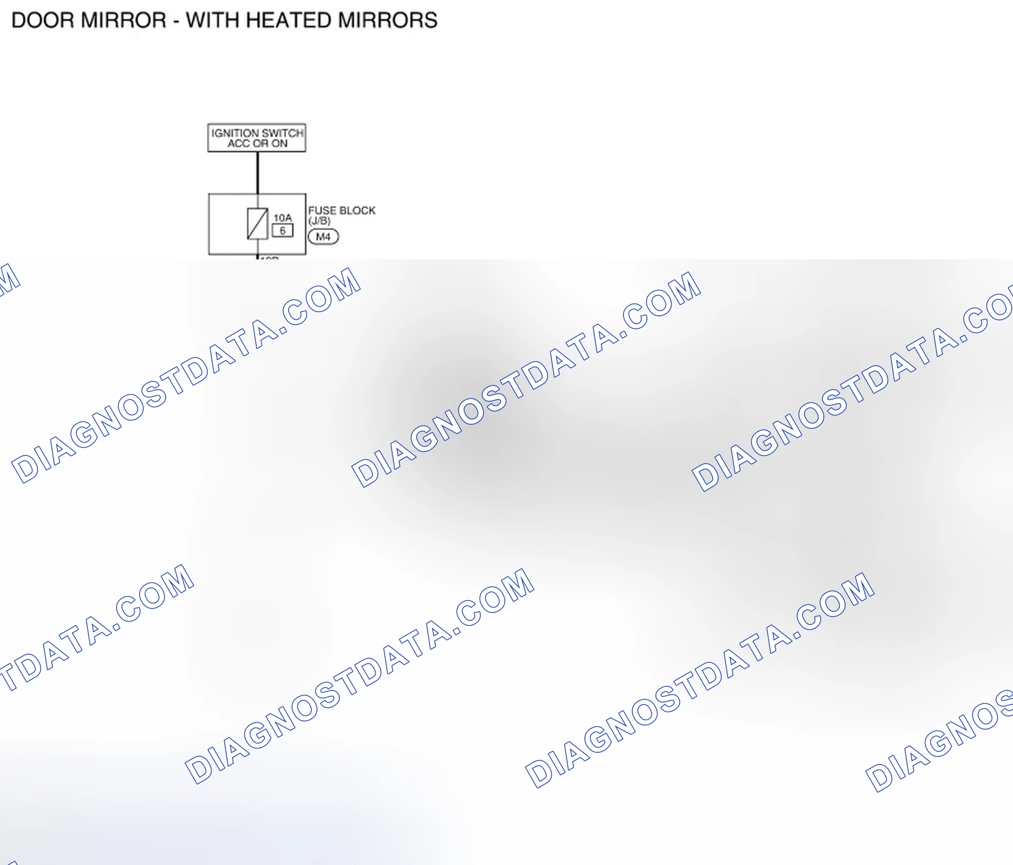 Scheme 1: Wiring Diagram - With Heated Mirrors