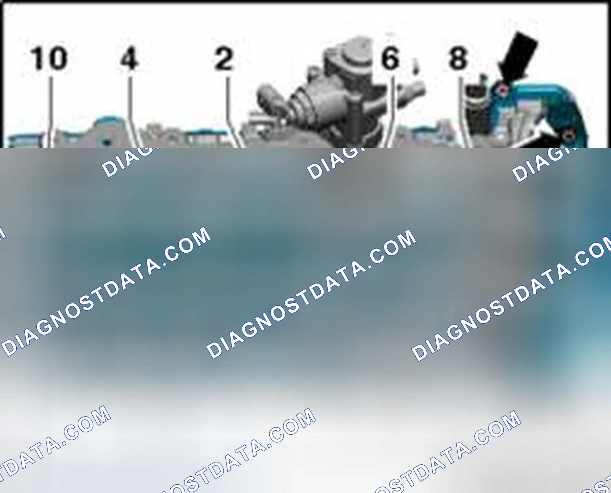 Scheme 27: Cylinder head tightening sequence