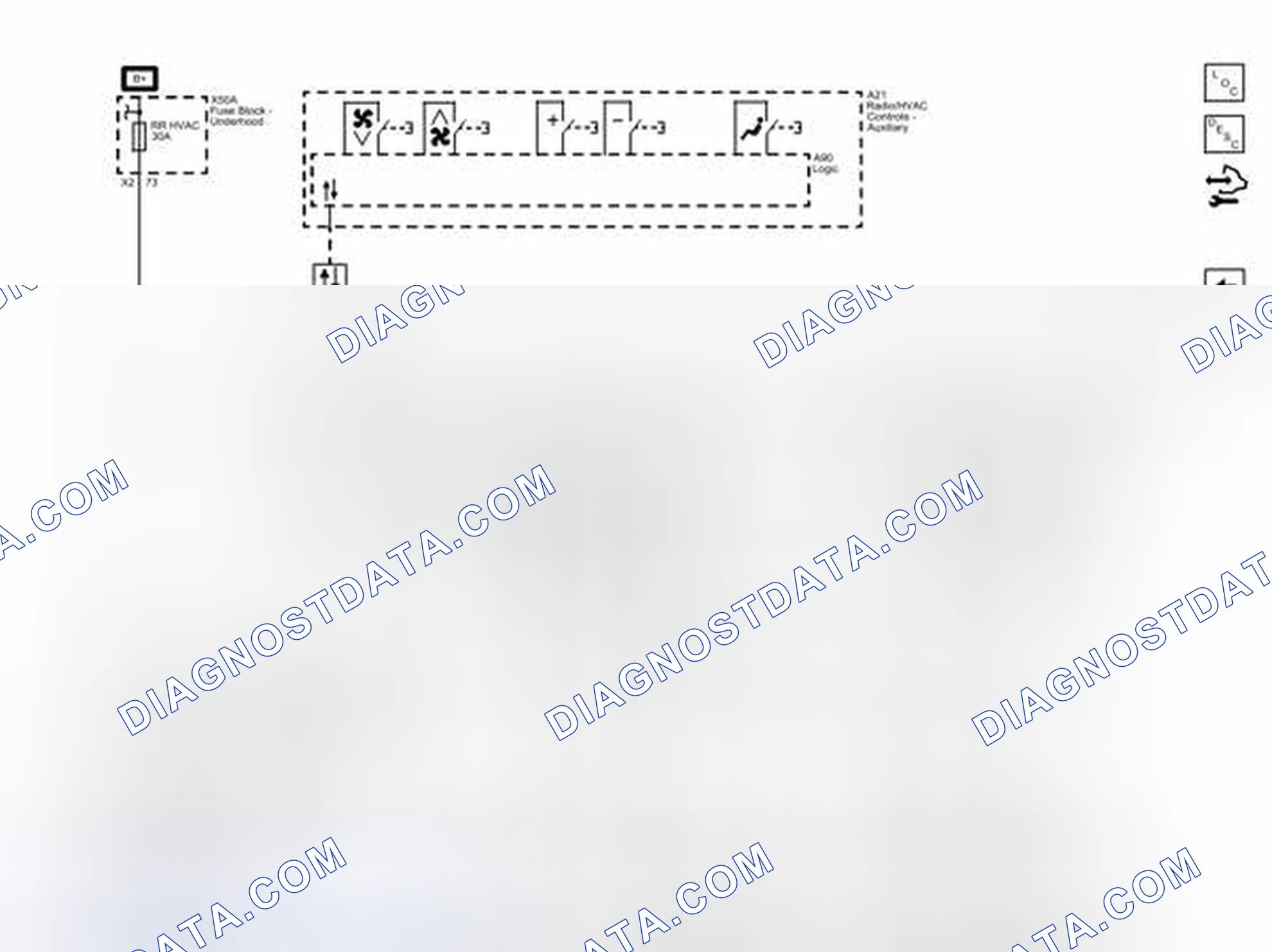 Scheme 97: Rear HVAC