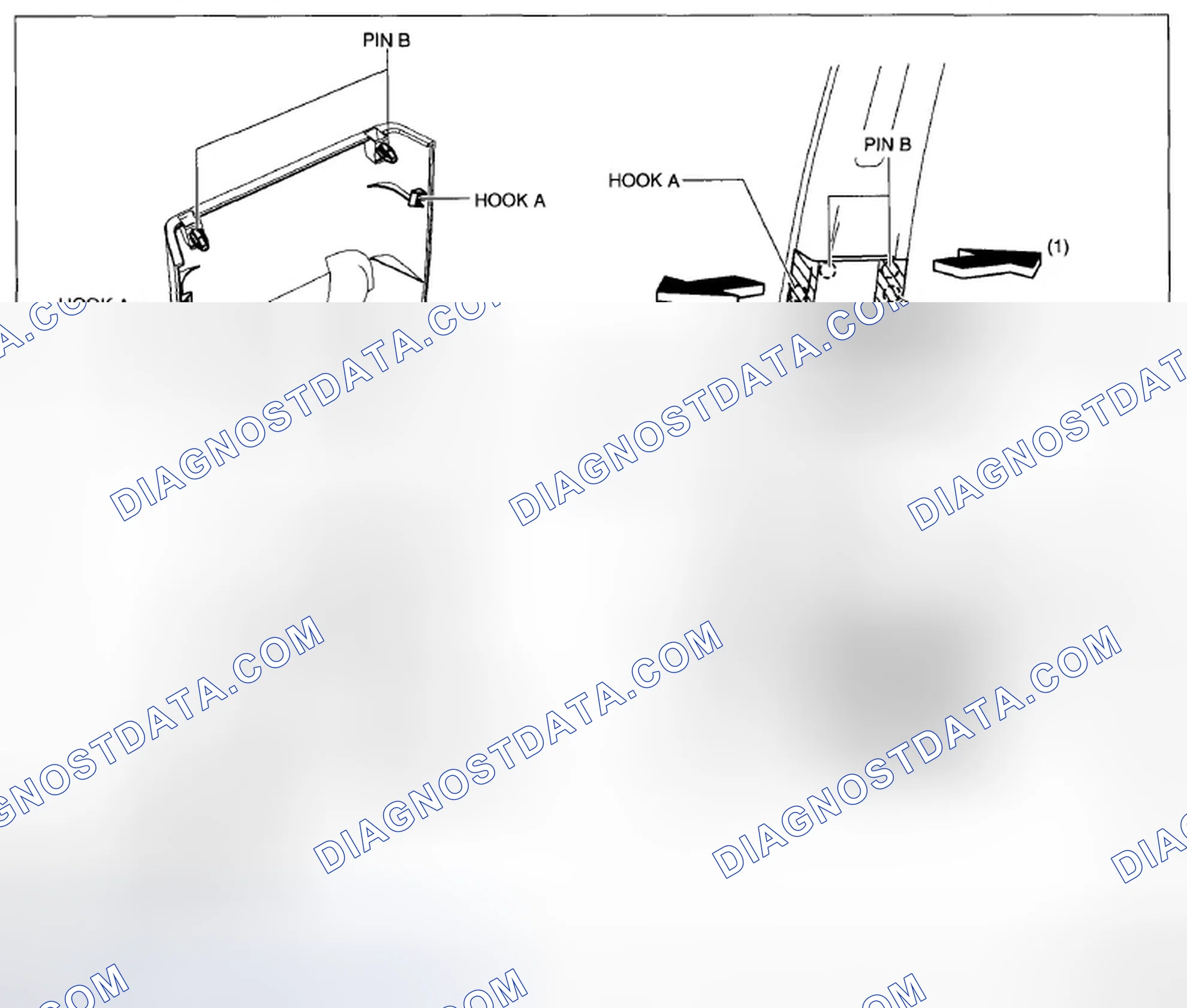 Scheme 123: B-PILLAR LOWER TRIM REMOVAL/INSTALLATION