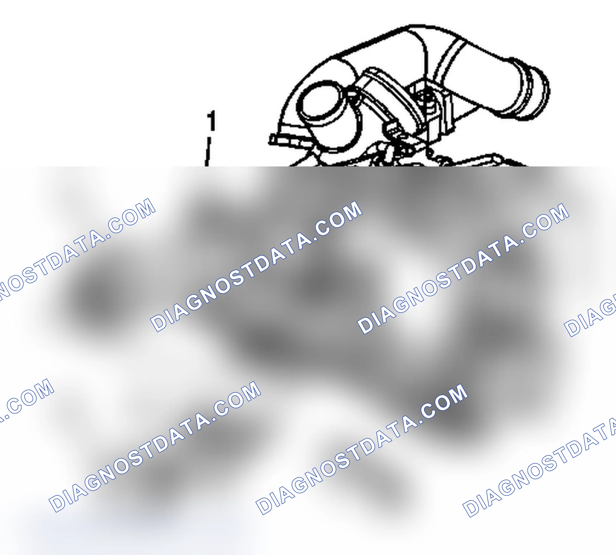 Scheme 320: Charge Air Cooler Inlet Connection (Engine Air Intake HOT Side)