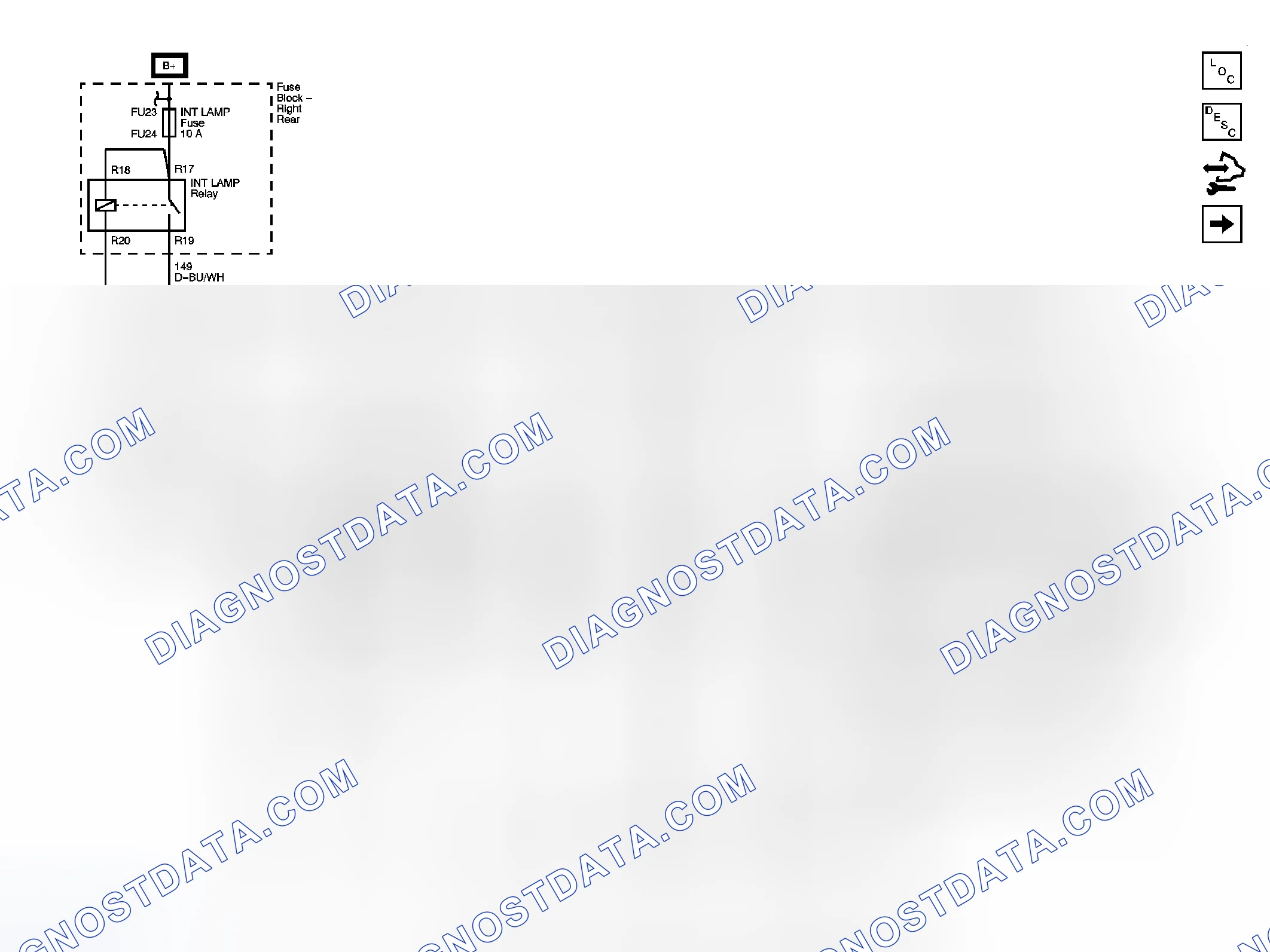 Scheme 17: Interior Lights Schematics