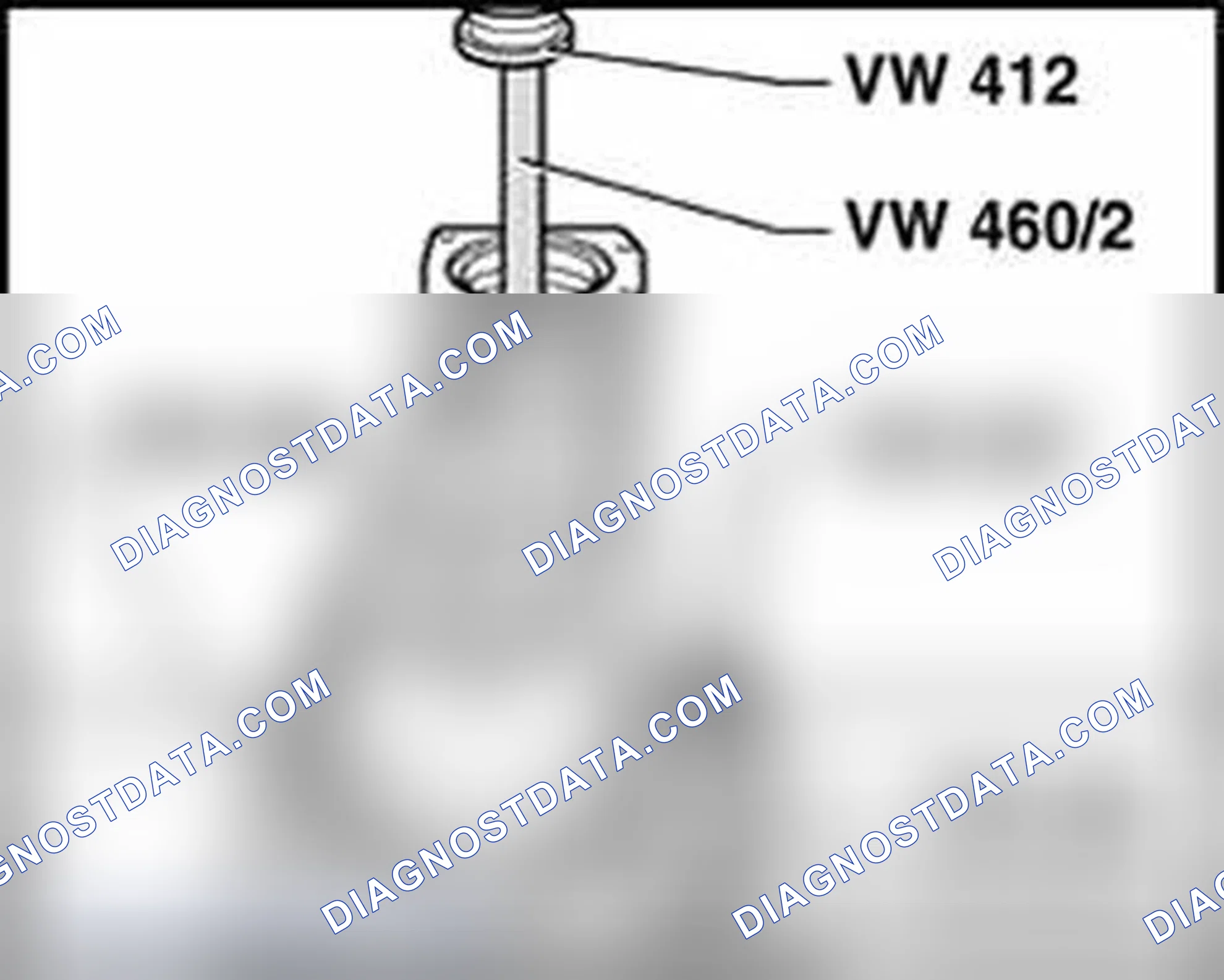 Scheme 80: Pressing off drive pinion from inner race/tapered roller bearing