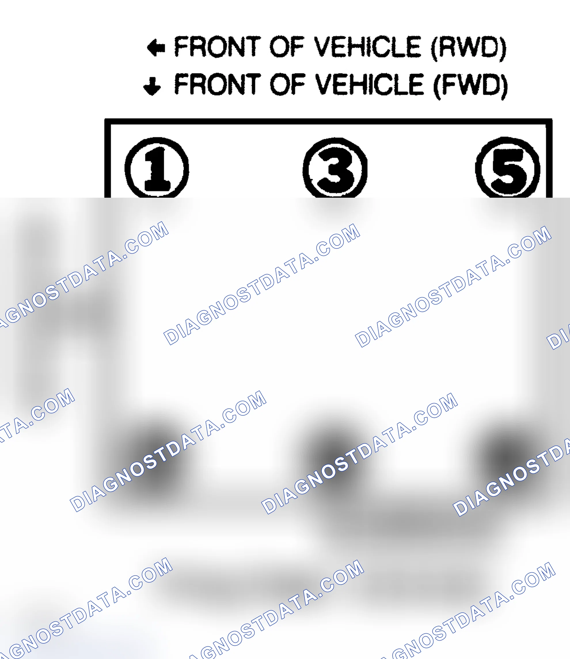 Scheme 1: 3.1L (VIN T & V) Firing Order & Timing Marks