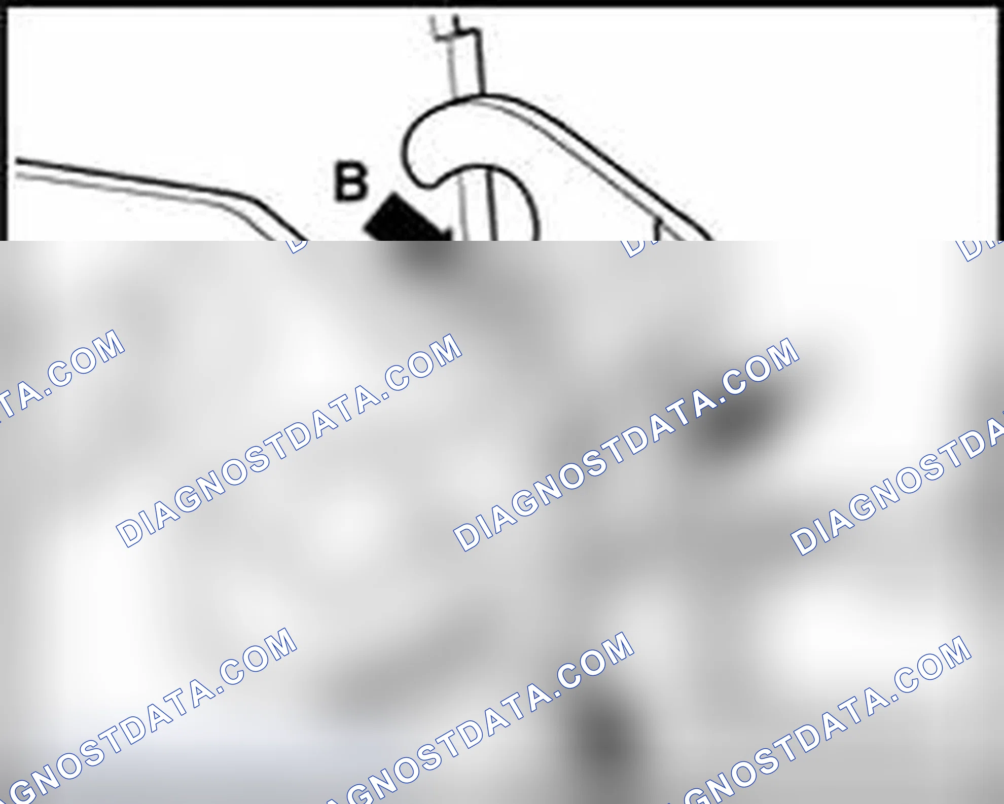 Scheme 1273: Retaining spring for locking cable, removing and installing