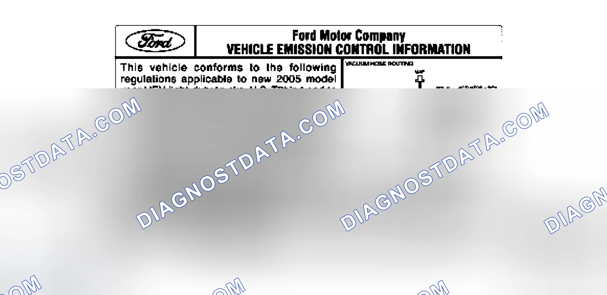 Scheme 136: Engine/Evaporative Emission System Information
