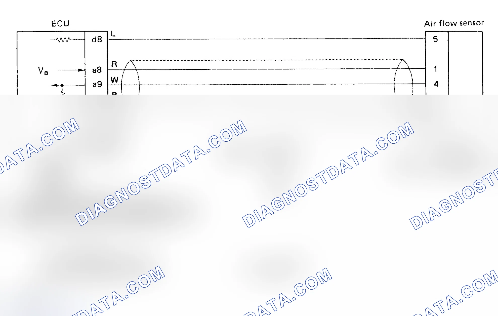 Scheme 72: Schematic - Code 23, Airflow Meter Circuit