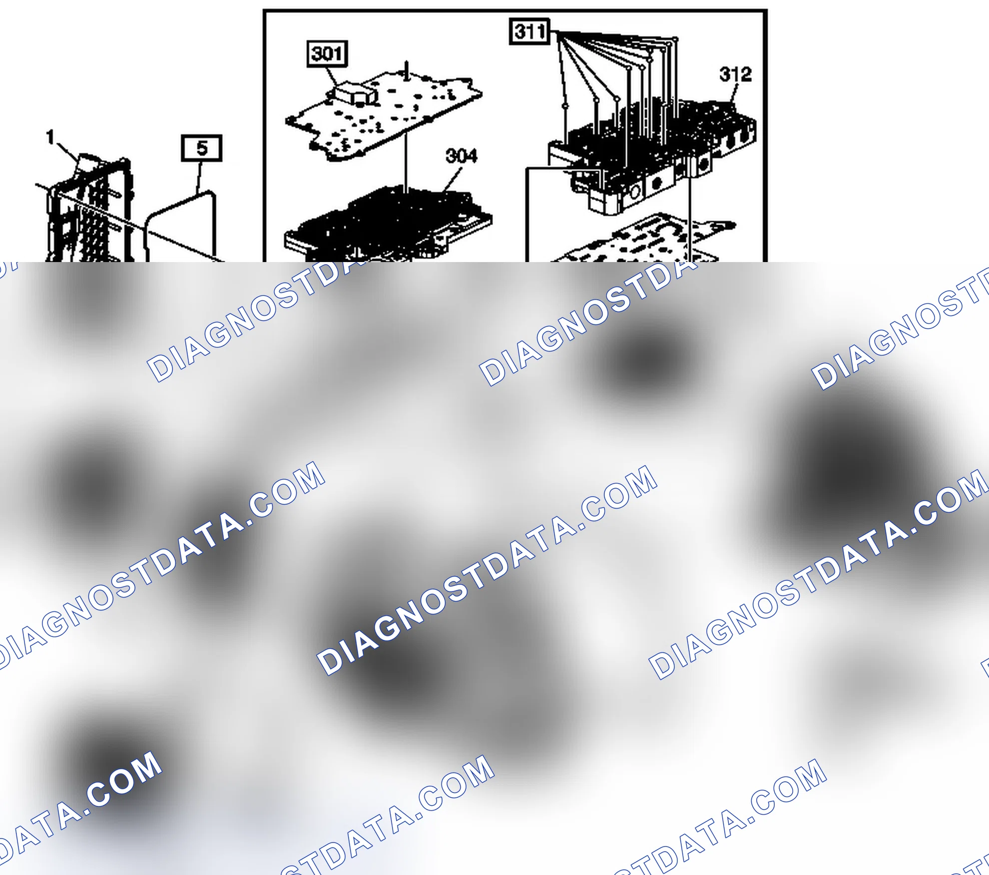 Scheme 117: Control Valve Body Kit 24256111