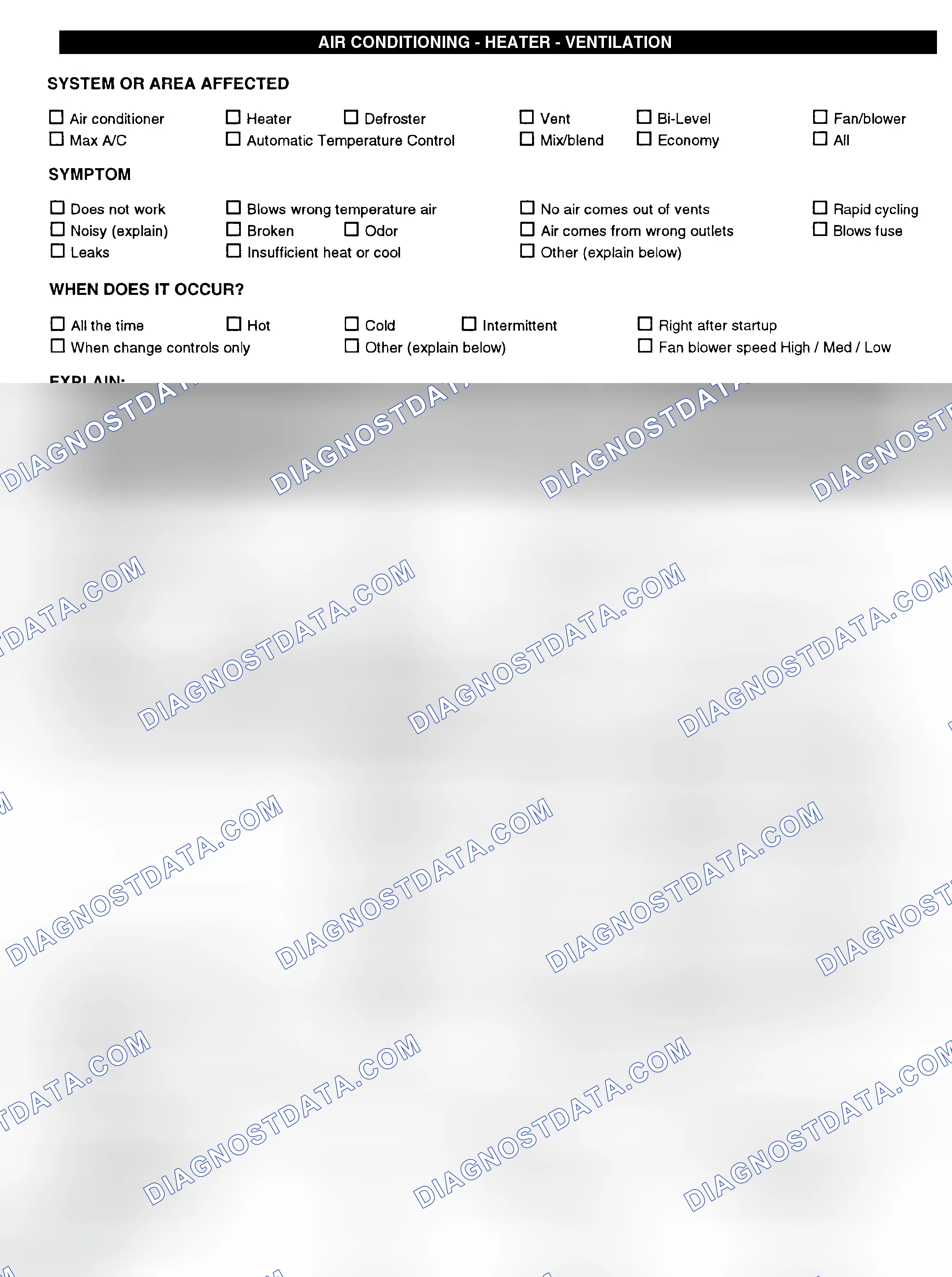 Scheme 4: Symptom Check List - Page 3