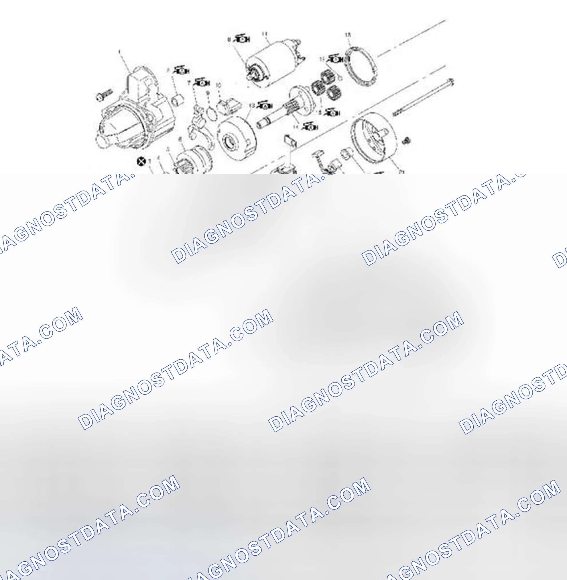 Scheme 9: Starting Motor Components
