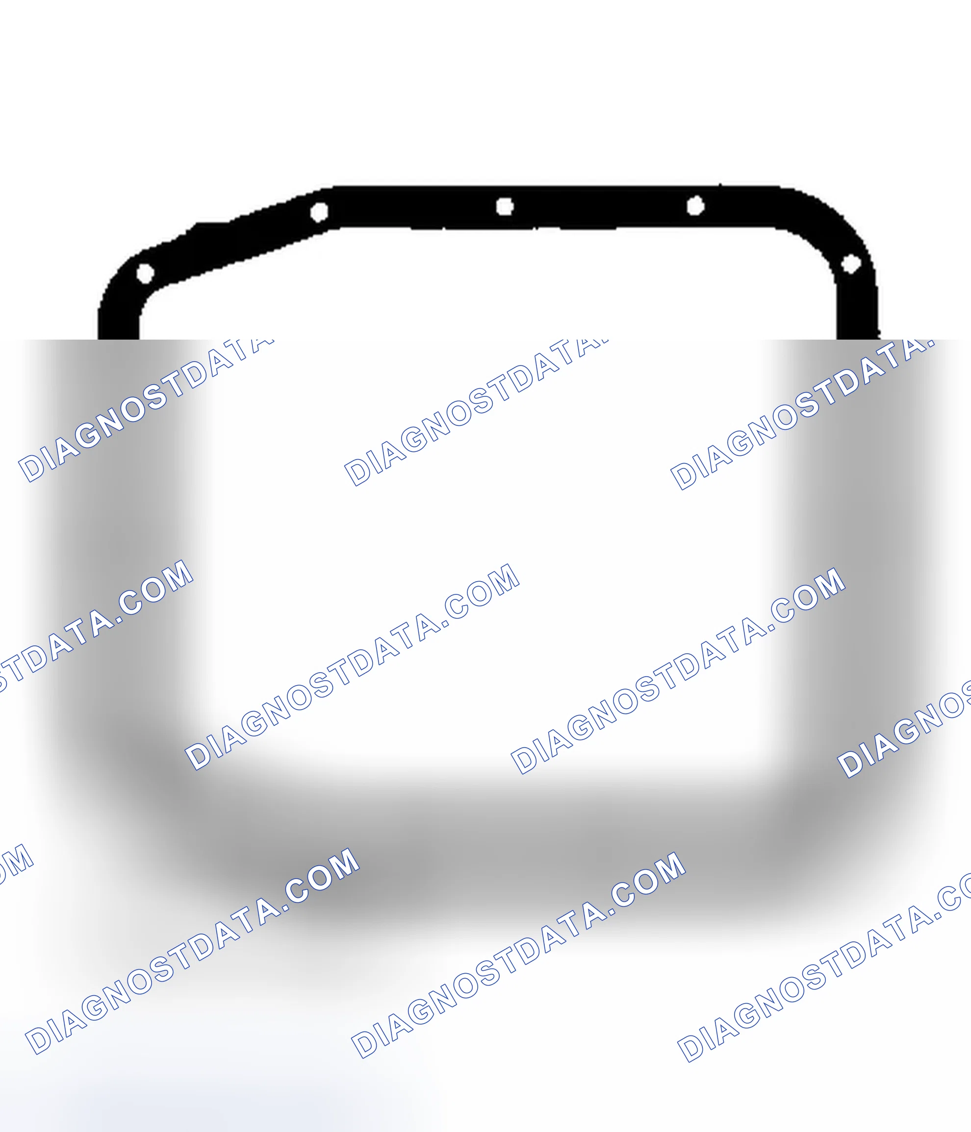 Scheme 243: Identifying Oil Pan Gasket (4R70W)
