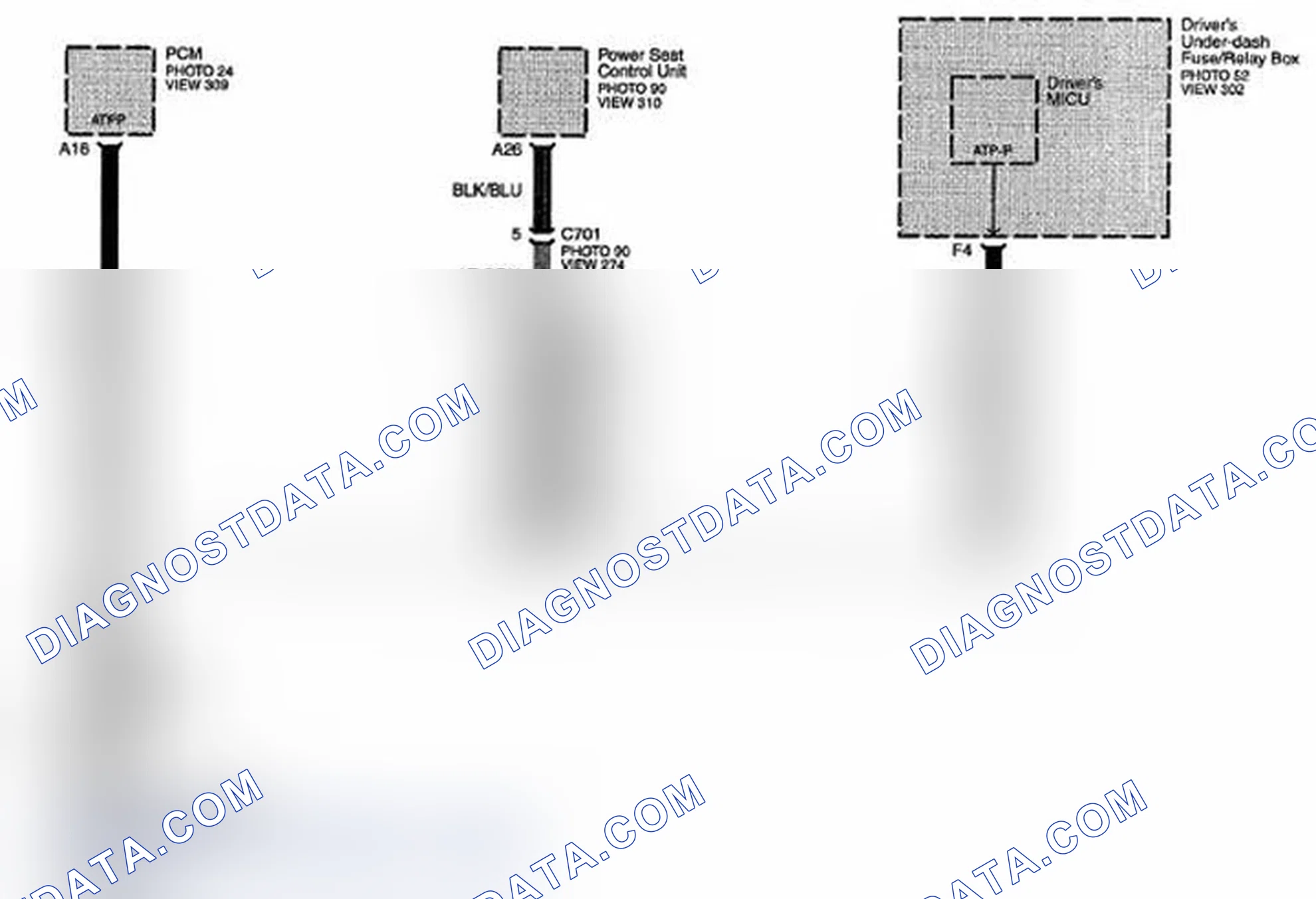 Scheme 118: A/T Park Position Circuit Diagram (Page 15)