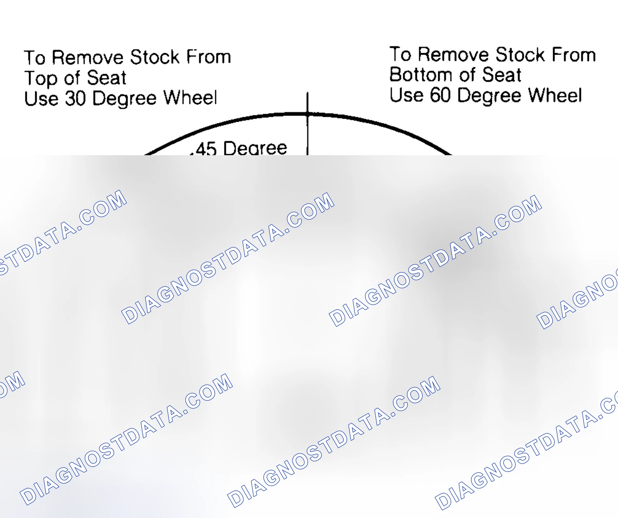 Scheme 19: Adjusting Valve Seat Width
