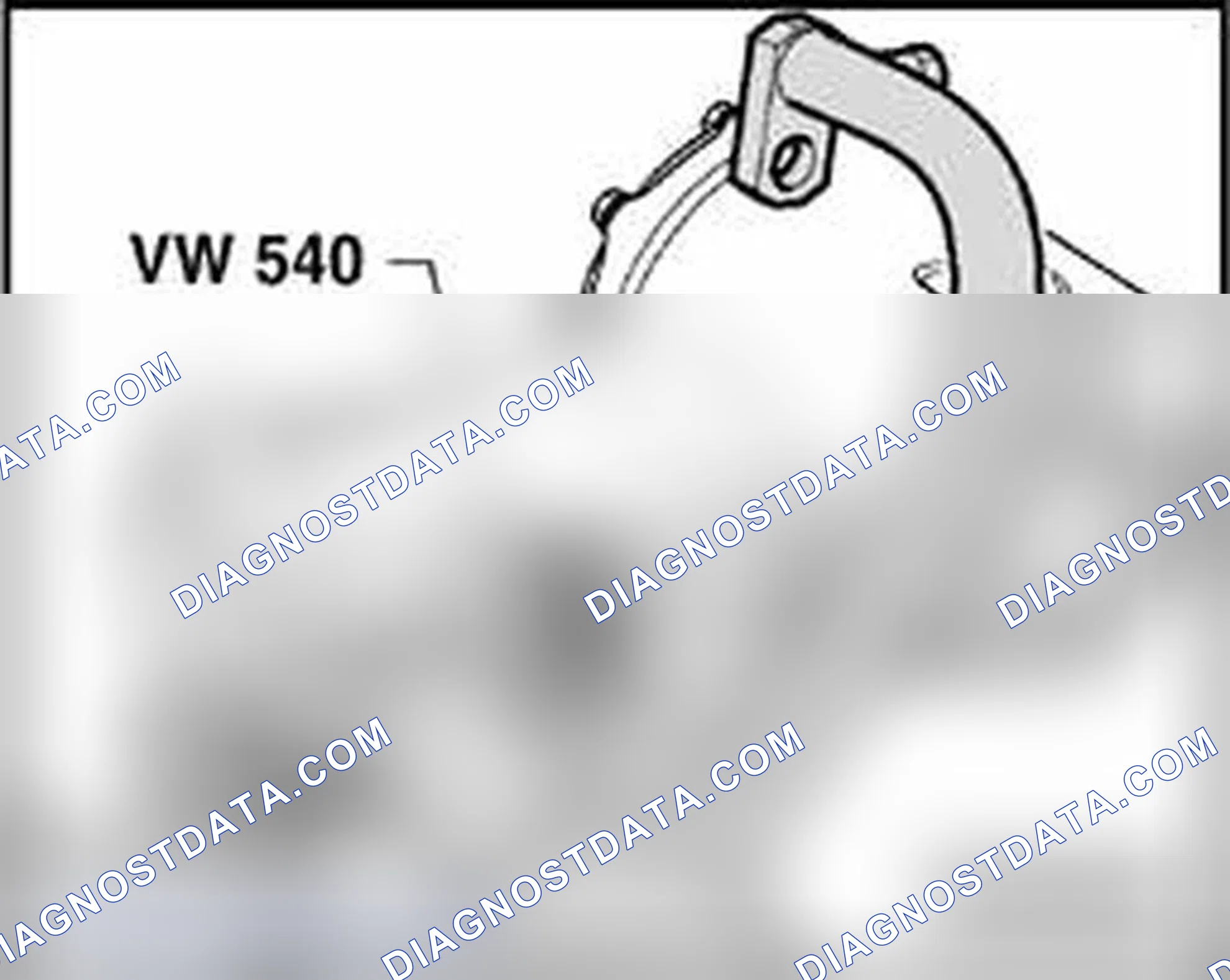 Scheme 1594: Secure final drive on repair stand