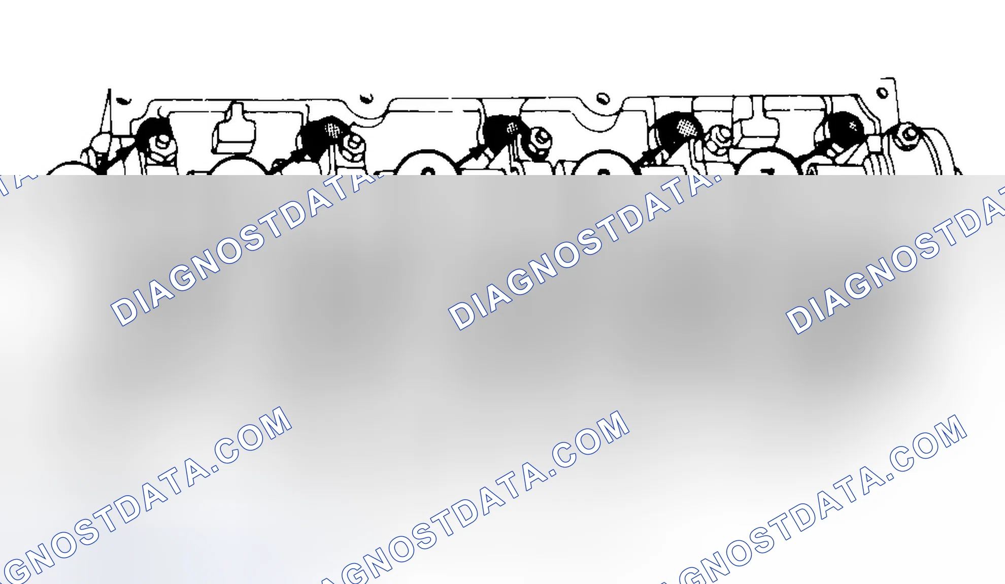 Scheme 7: Typical Cylinder Head Tightening or Loosening Sequence